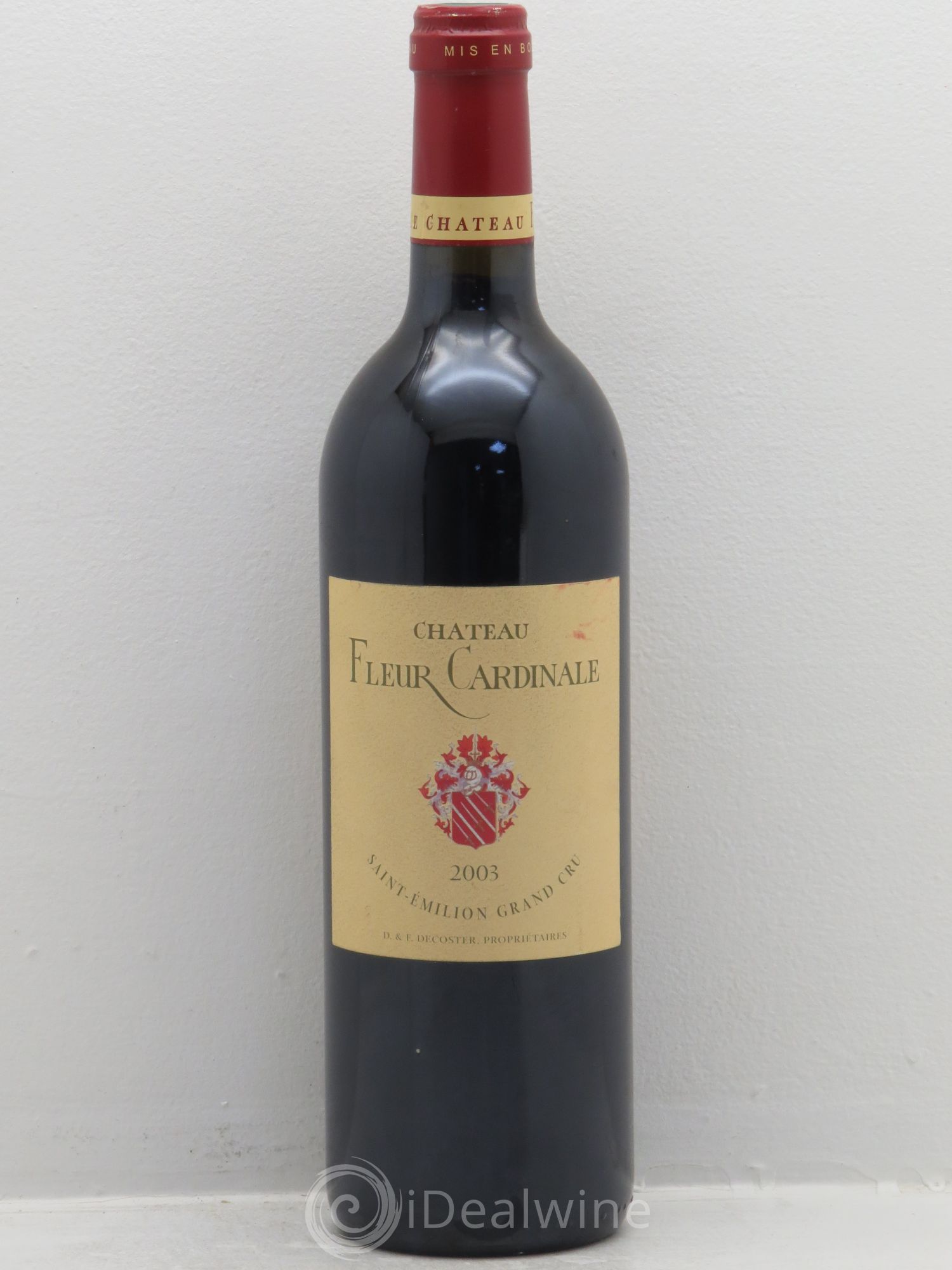 Château Fleur Cardinale Grand Cru Classé 2003 - Lot de 1 bouteille - 0