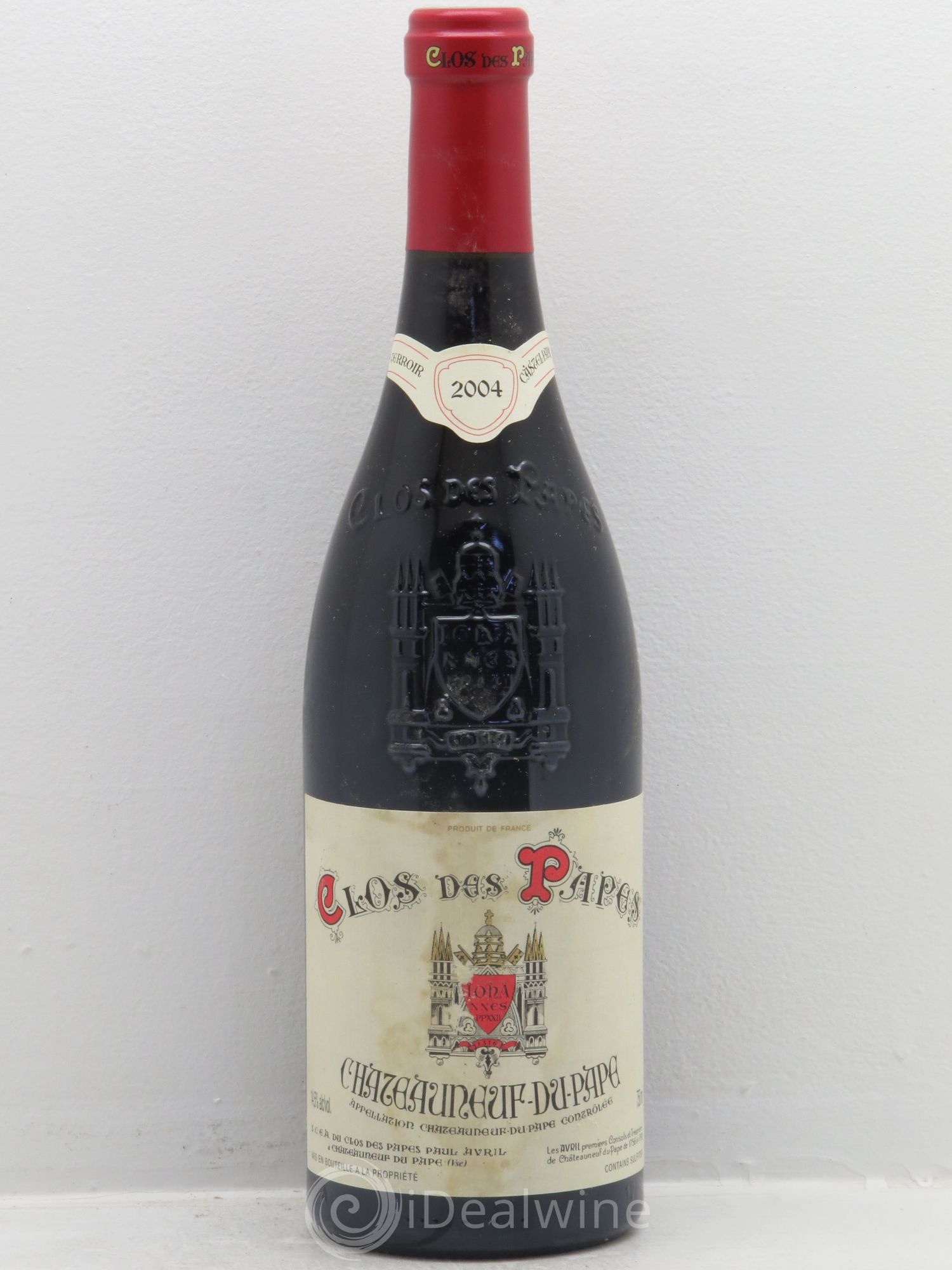 Châteauneuf-du-Pape Clos des Papes - Paul Avril 2004 - Lot de 1 bouteille - 0