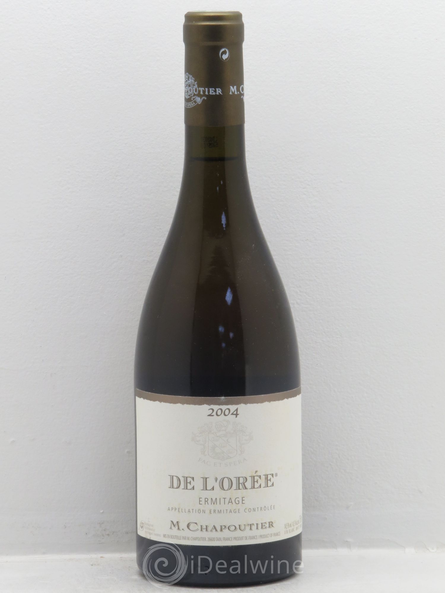 Hermitage Ermitage de l'Orée Chapoutier 2004 - Lot de 1 bouteille - 0