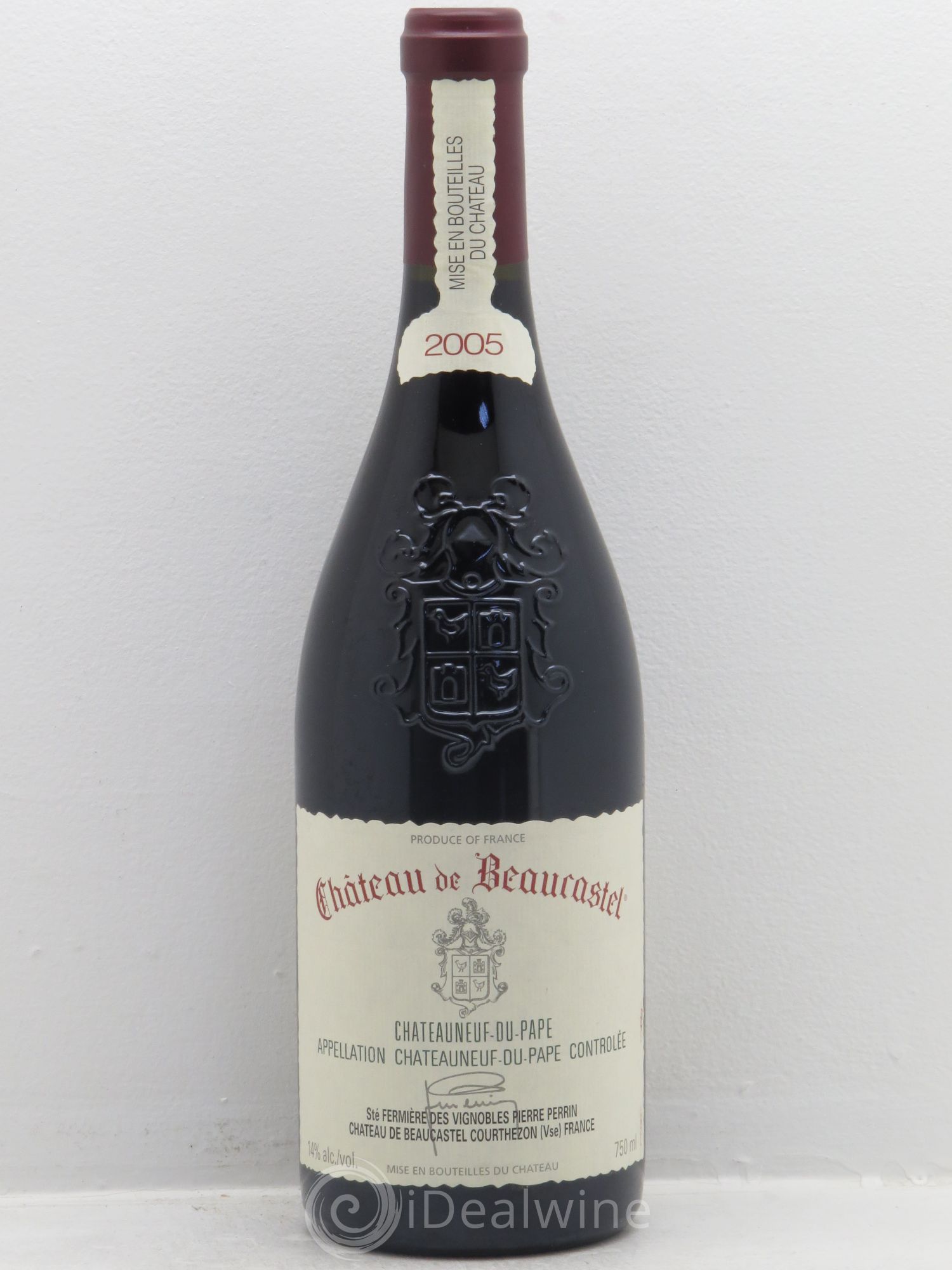 Châteauneuf-du-Pape Château de Beaucastel Famille Perrin 2005 - Lot de 1 bouteille - 0