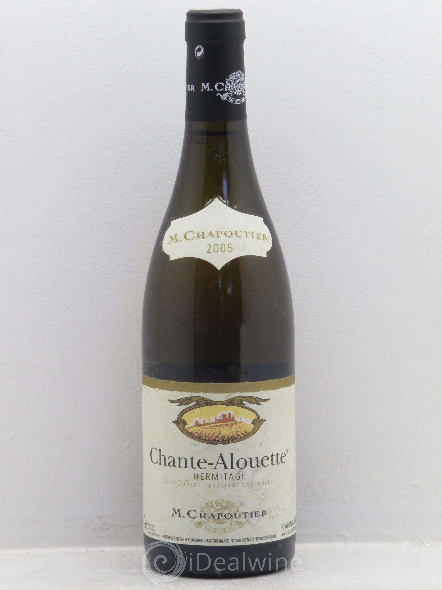 Hermitage Chante Alouette Chapoutier 2005 - Lot de 1 bouteille - 0