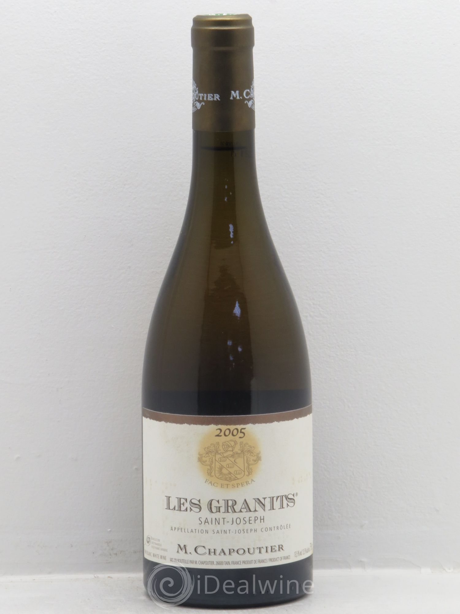 Saint-Joseph Les Granits Chapoutier 2005 - Lot de 1 bouteille - 0