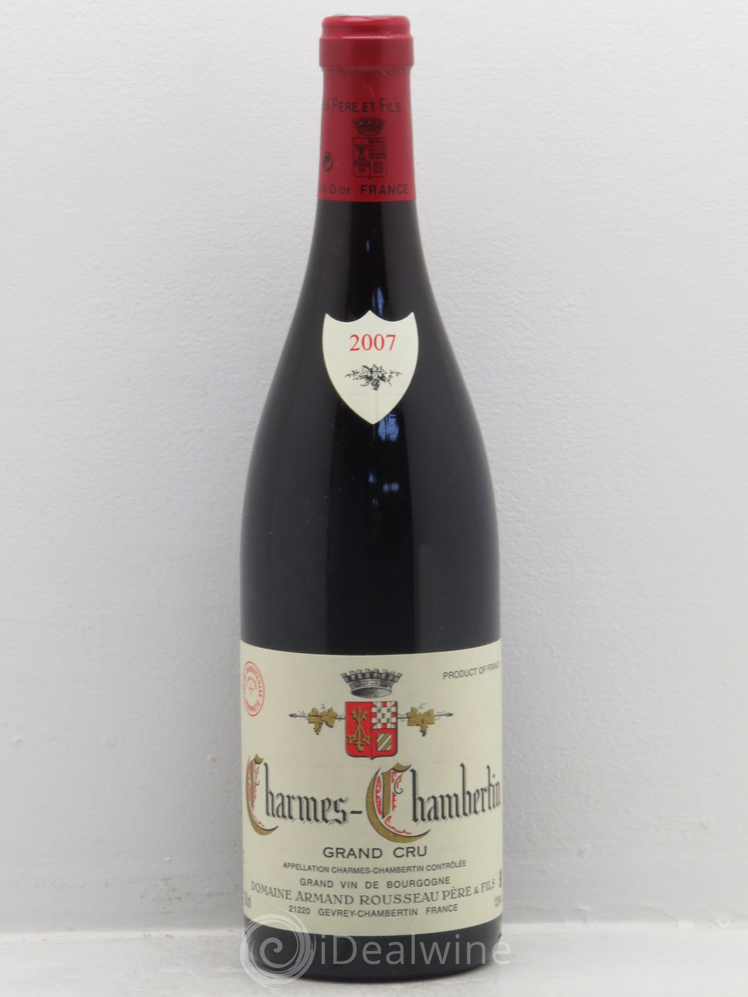 Charmes-Chambertin Grand Cru Armand Rousseau (Domaine) 2007 - Lot de 1 bouteille - 0
