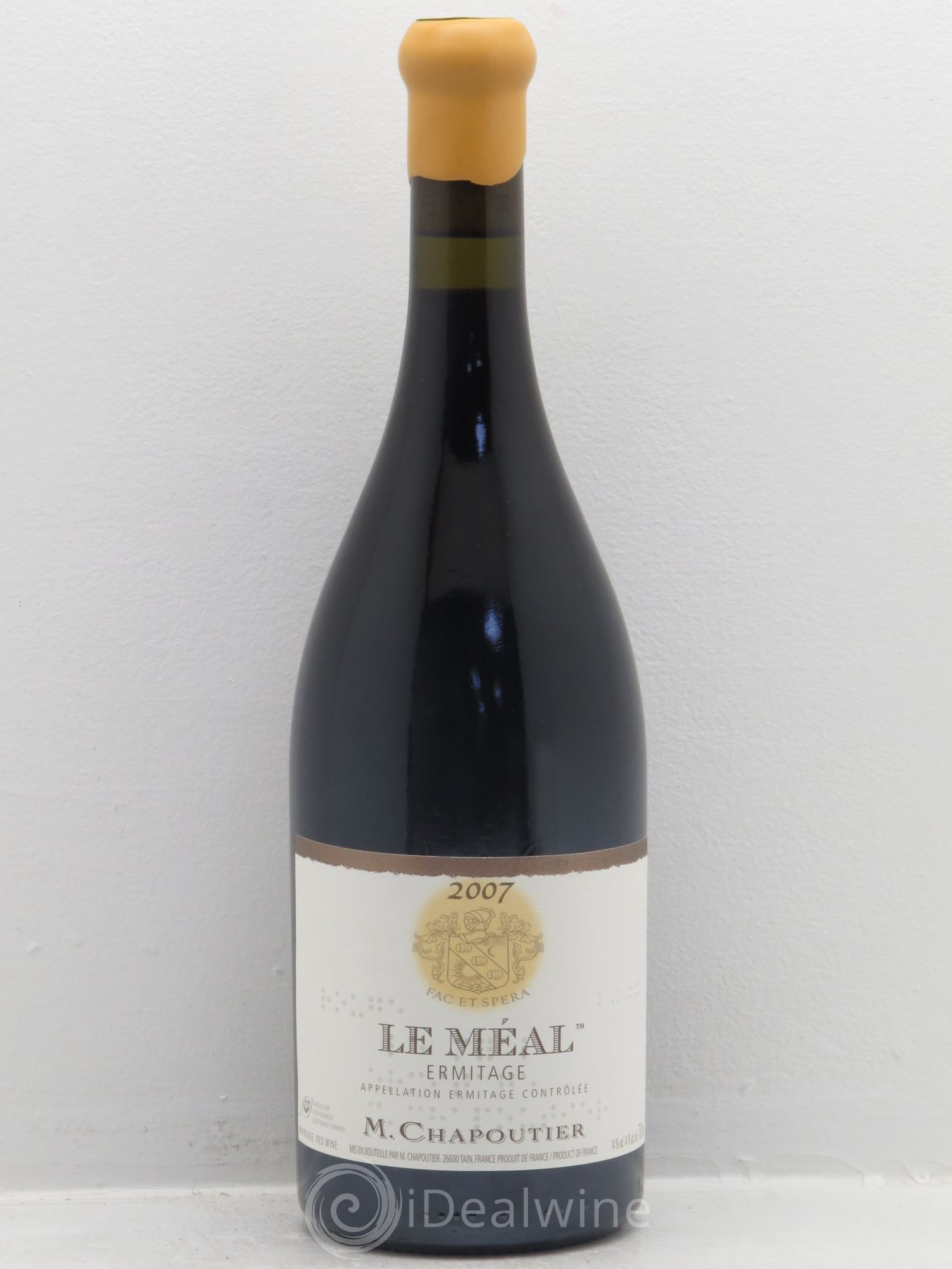 Hermitage Ermitage Le Méal Chapoutier 2007 - Lot de 1 bouteille - 0