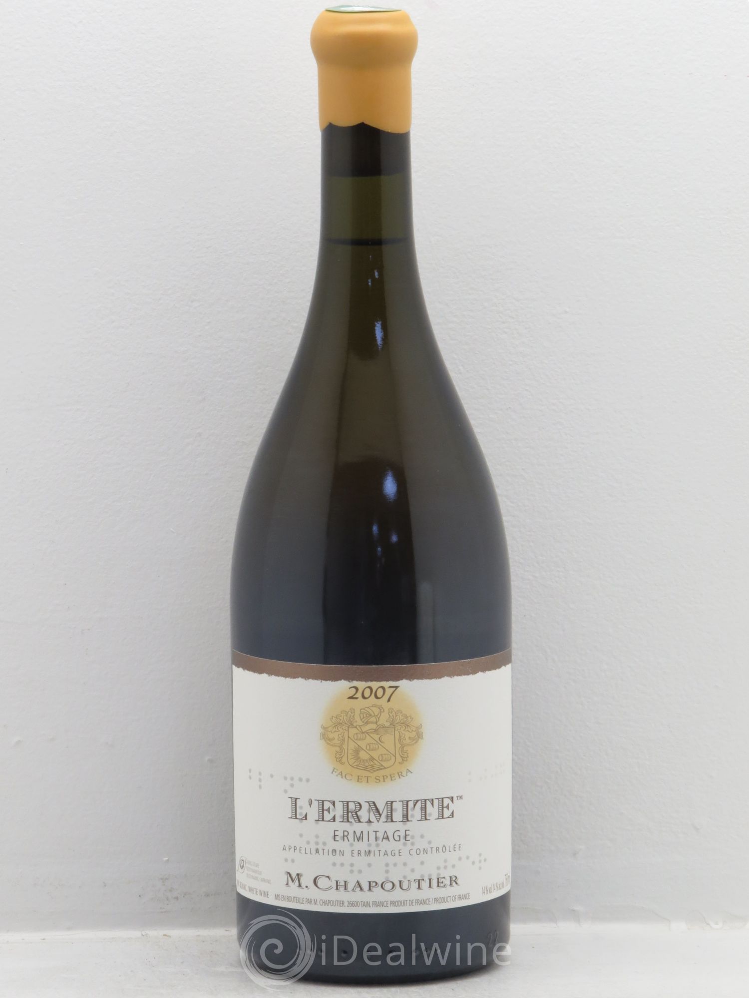 Hermitage Ermitage l'Ermite Chapoutier 2007 - Lot de 1 bouteille - 0