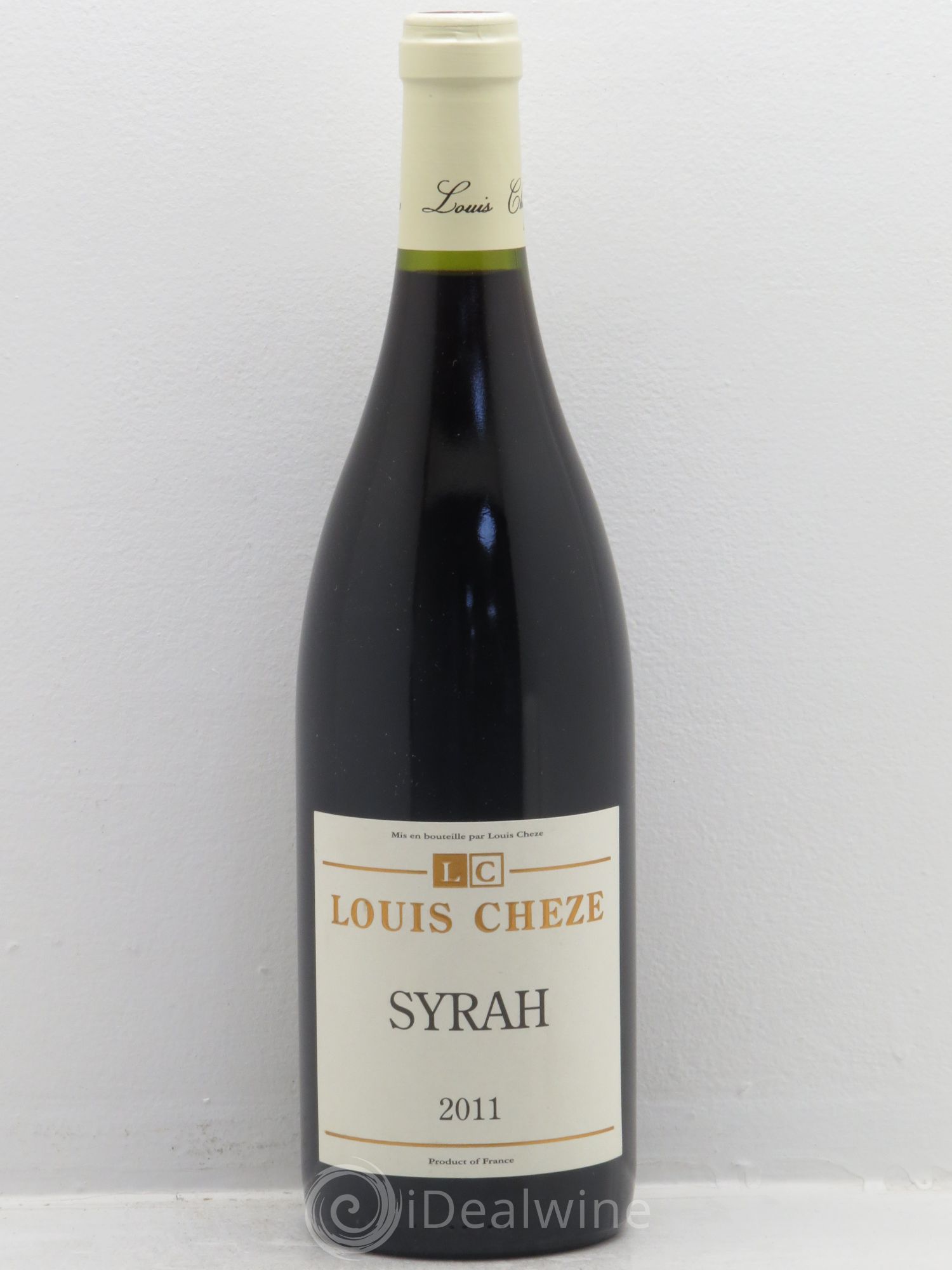 Divers Vin de pays Syrah domaine Louis Chèze 2011 - Posten von 1 Flasche - 0