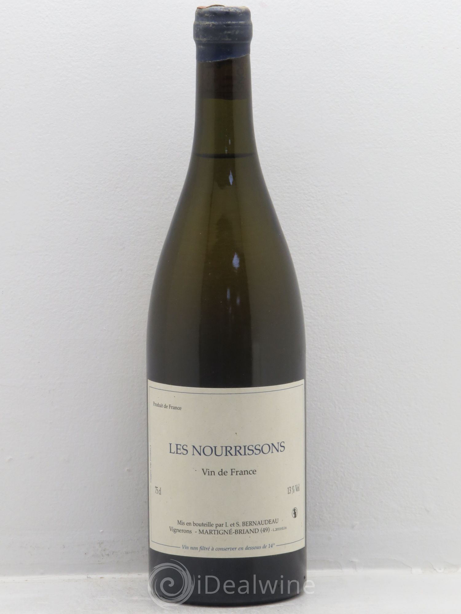 Vin de France Les Nourrissons Stéphane Bernaudeau 2011 - Lot de 1 bouteille - 0