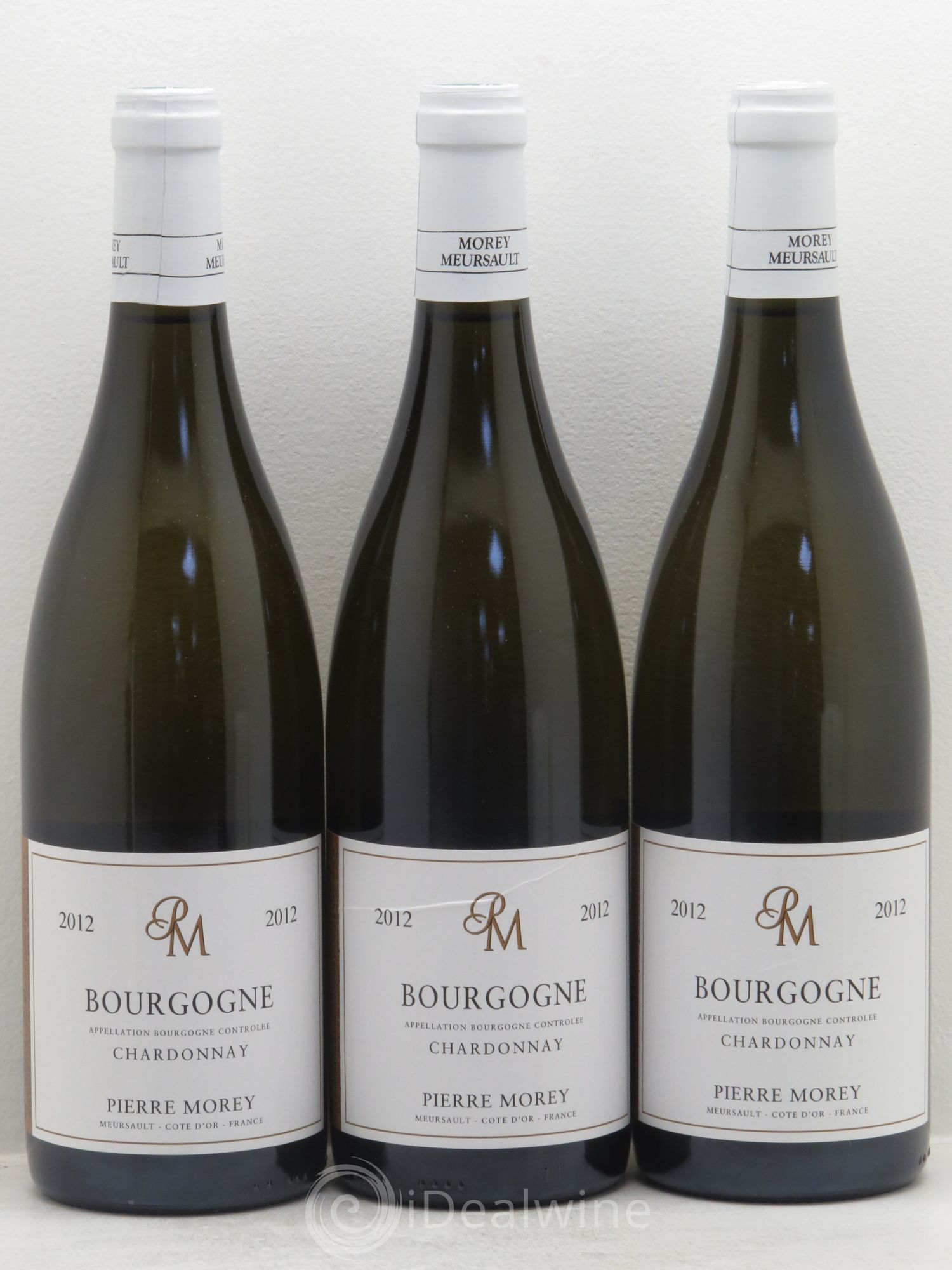 Bourgogne Chardonnay Pierre Morey (Domaine) 2012 - Lot de 3 bouteilles - 0