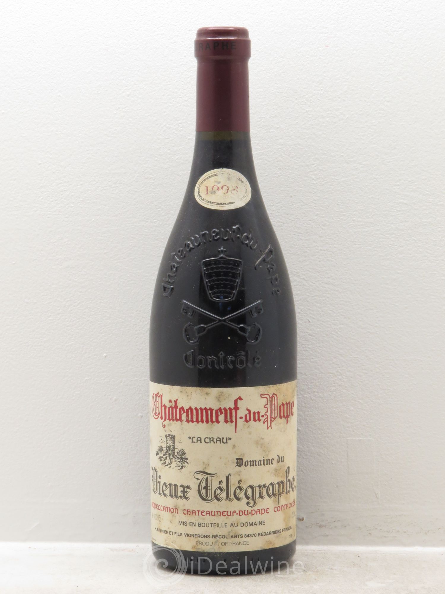 Châteauneuf-du-Pape La Crau 1998 - Lot de 1 bouteille - 0