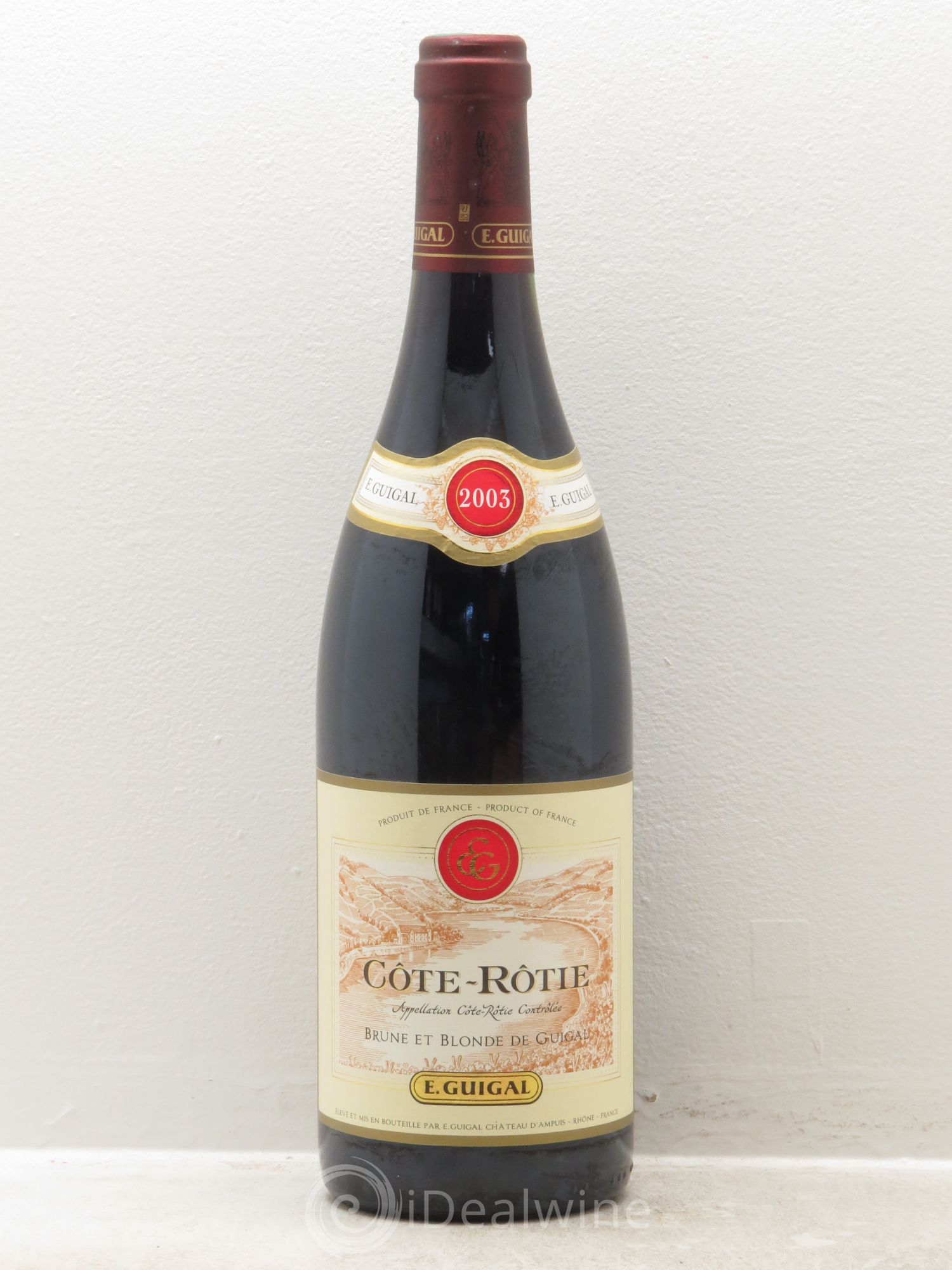 Côte-Rôtie Côtes Brune et Blonde Guigal 2003 - Lot de 1 bouteille - 0