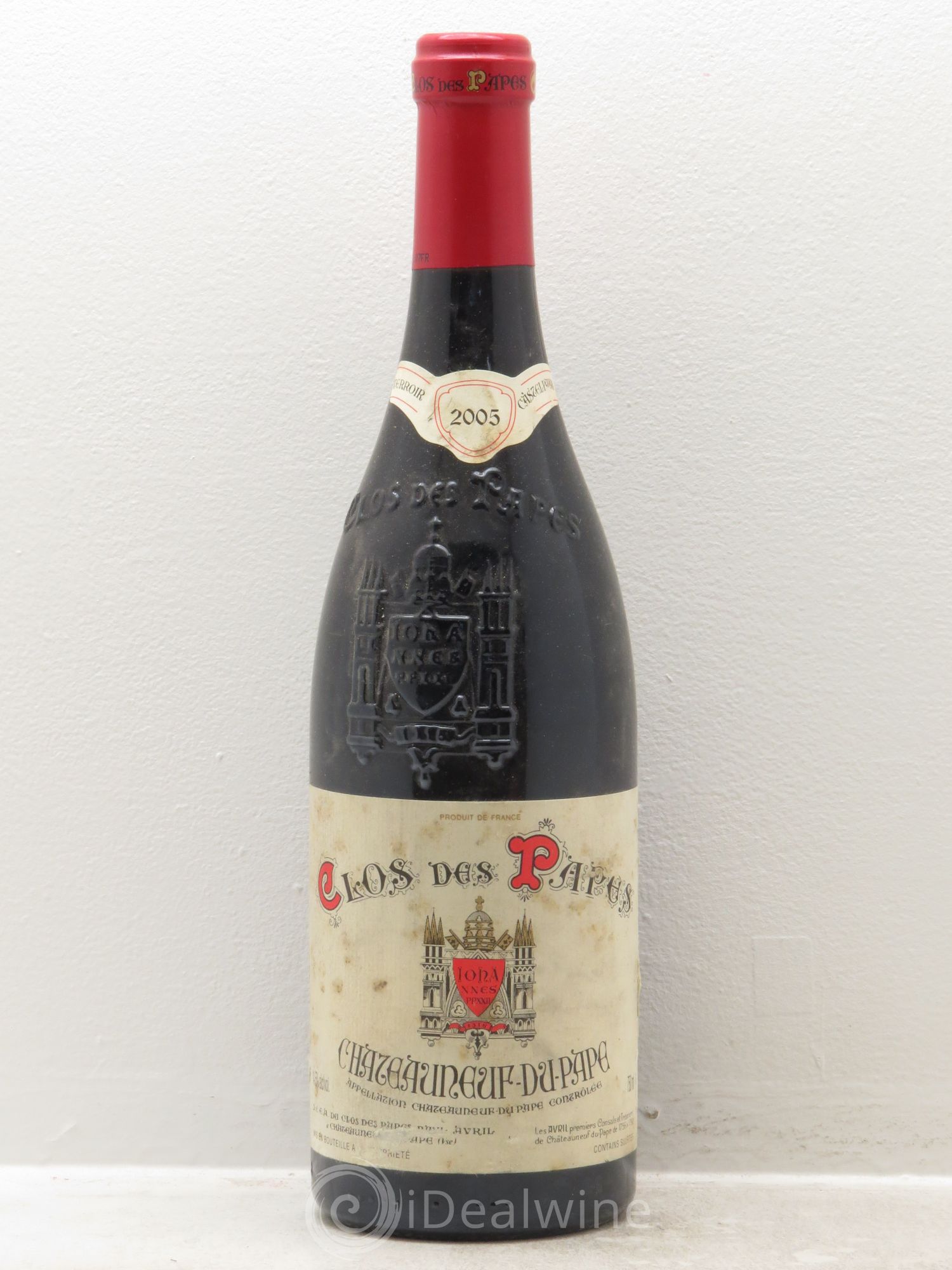 Châteauneuf-du-Pape Clos des Papes - Paul Avril 2005 - Lot de 1 bouteille - 0