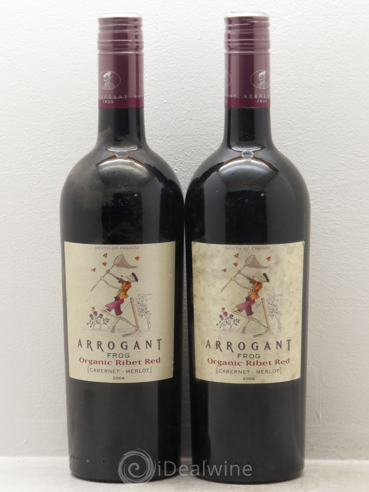 Languedoc Arrogant Frog Bio Domaine JC MAS 2006 - Posten von 2 Flaschen - 0