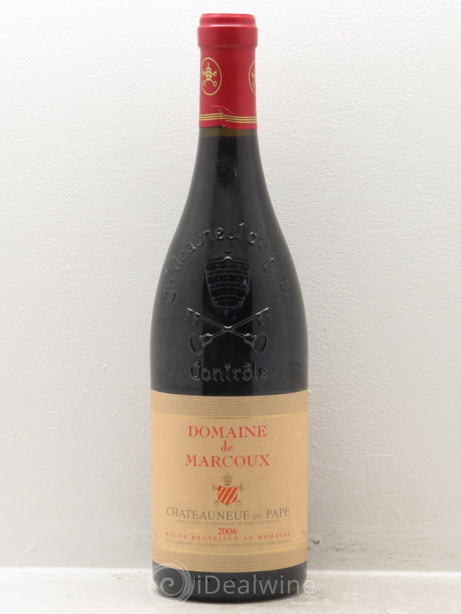 Châteauneuf-du-Pape Marcoux (Domaine de) 2006 - Lot de 1 bouteille - 0