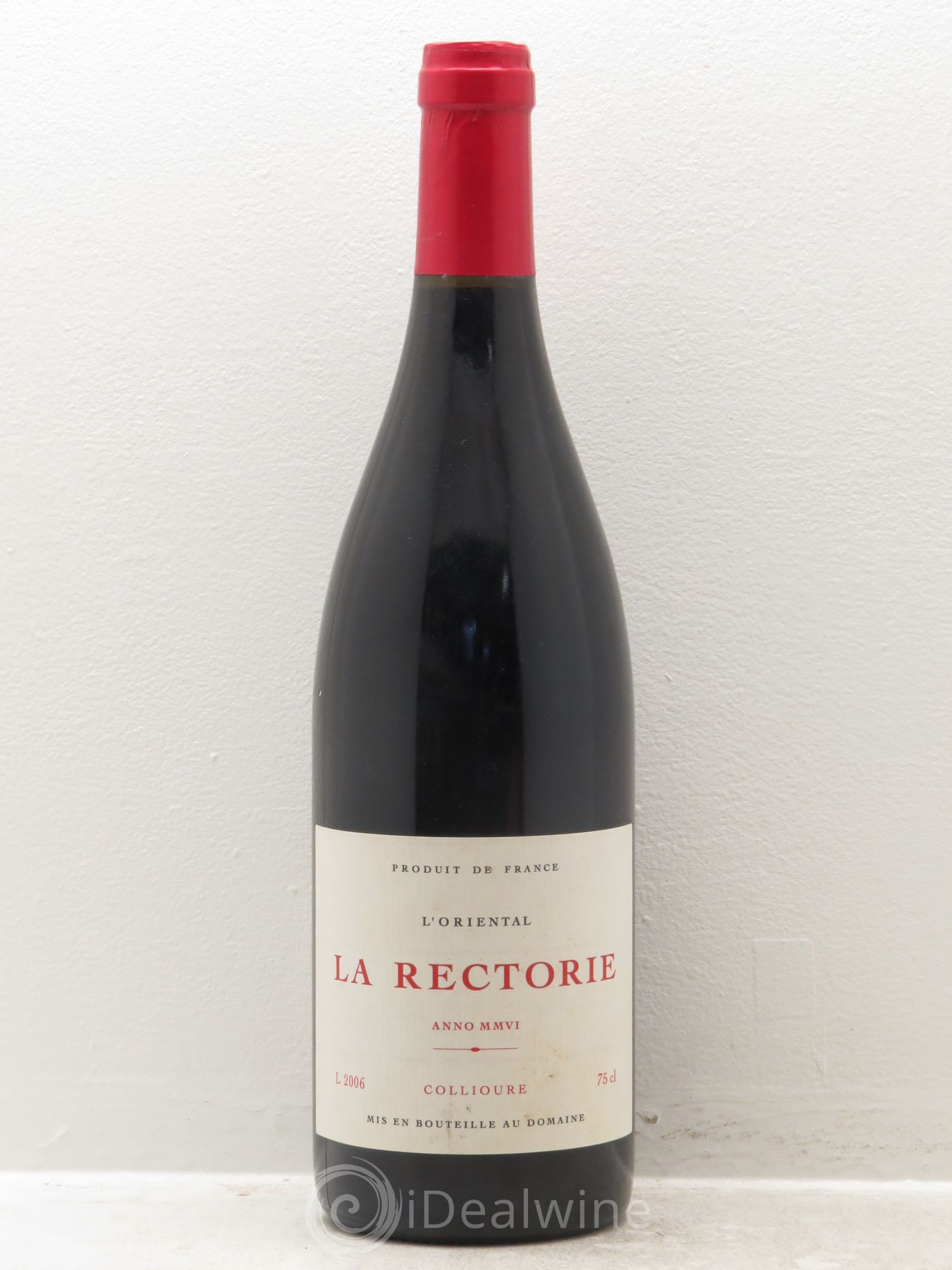 Collioure L'Oriental -Domaine de la Rectorie 2006 - Posten von 1 Flasche - 0