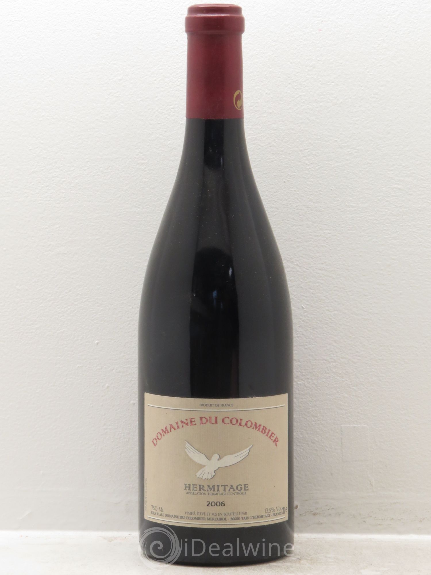 Hermitage Colombier (Domaine du) 2006 - Lot de 1 bouteille - 0