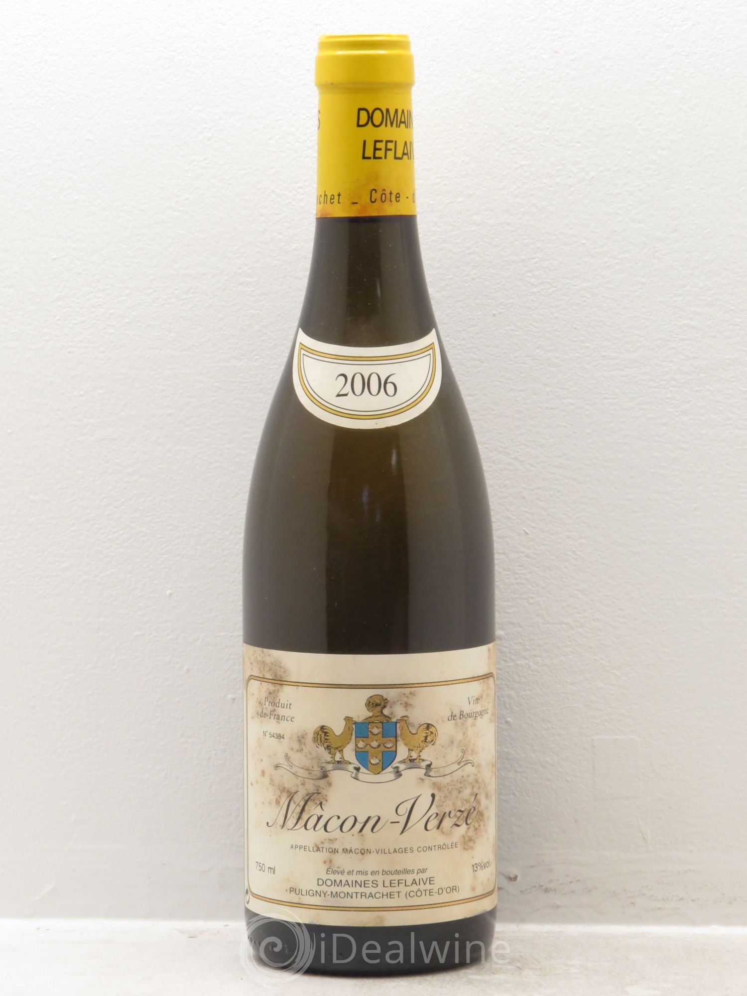 Mâcon Verzé Leflaive (Domaine) 2006 - Lot de 1 bouteille - 0