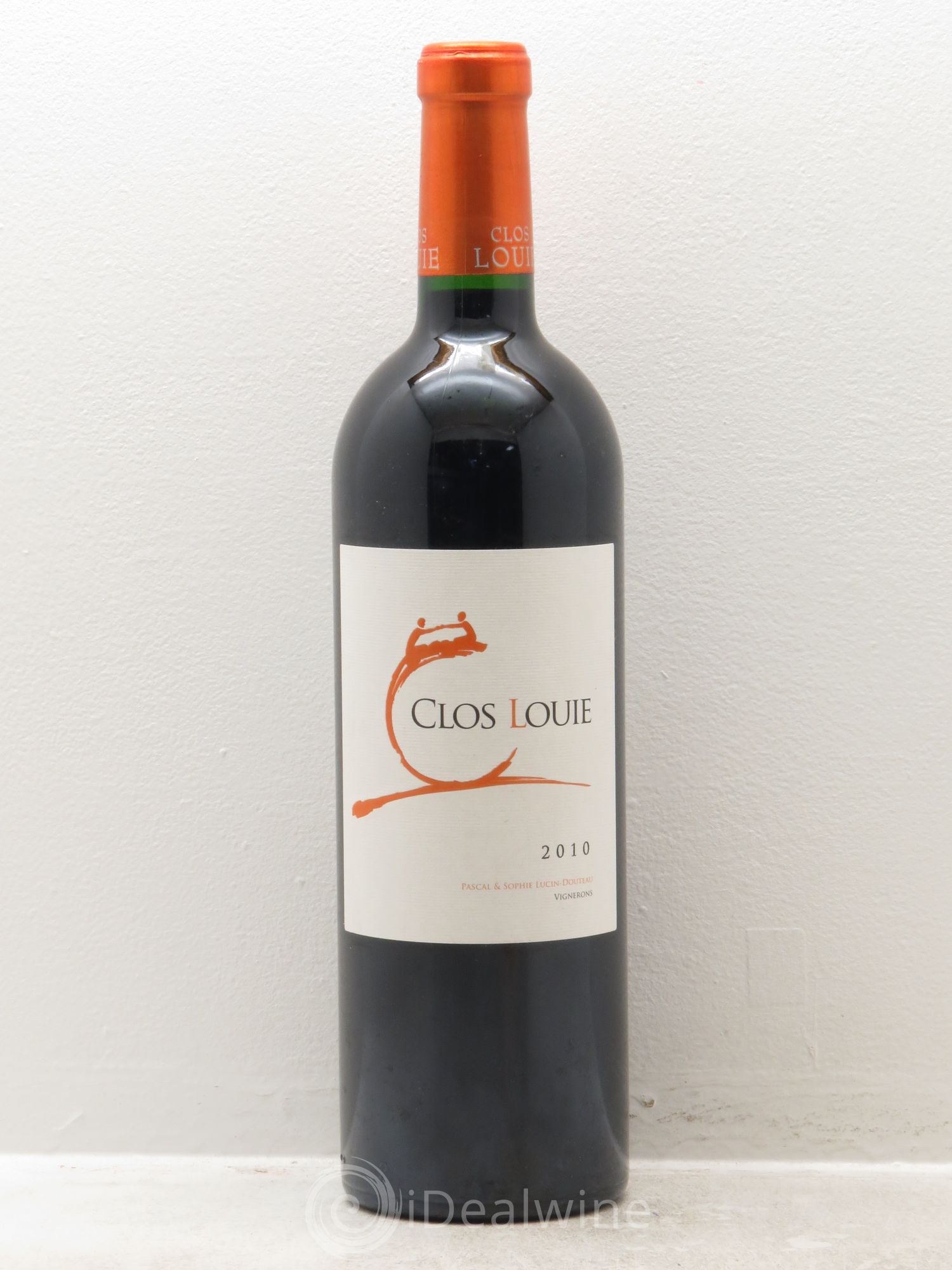 Castillon-Côtes-de-Bordeaux (Côtes-de-Castillon) Vieilles Vignes Clos Louie 2010 - Posten von 1 Flasche - 0