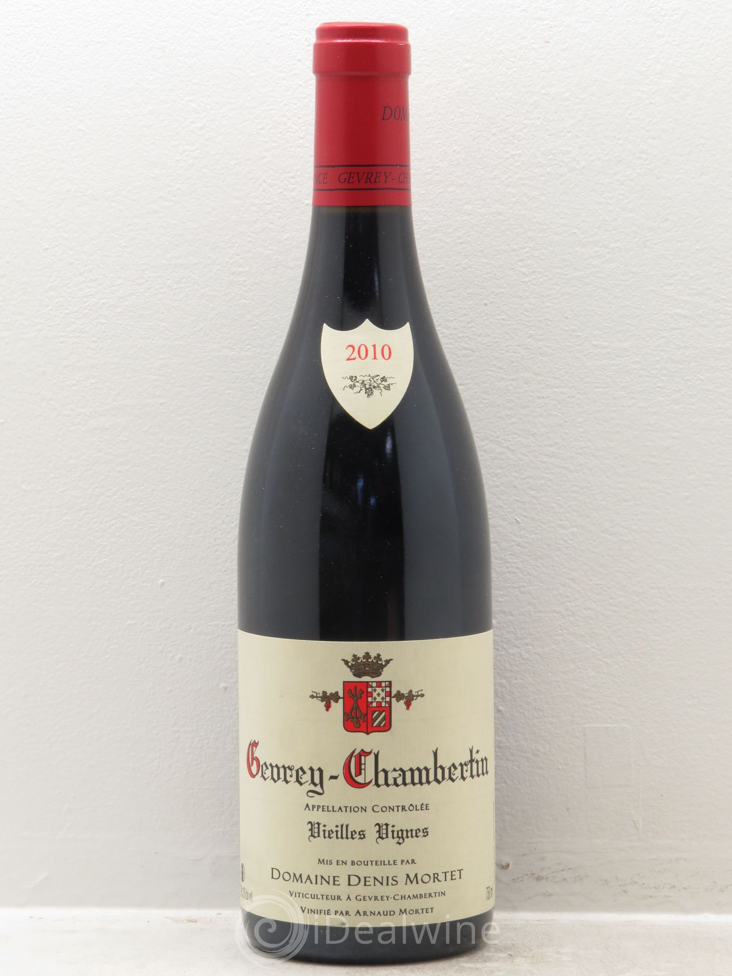 Gevrey-Chambertin Vieilles vignes Denis Mortet (Domaine) 2010 - Lot de 1 bouteille - 0