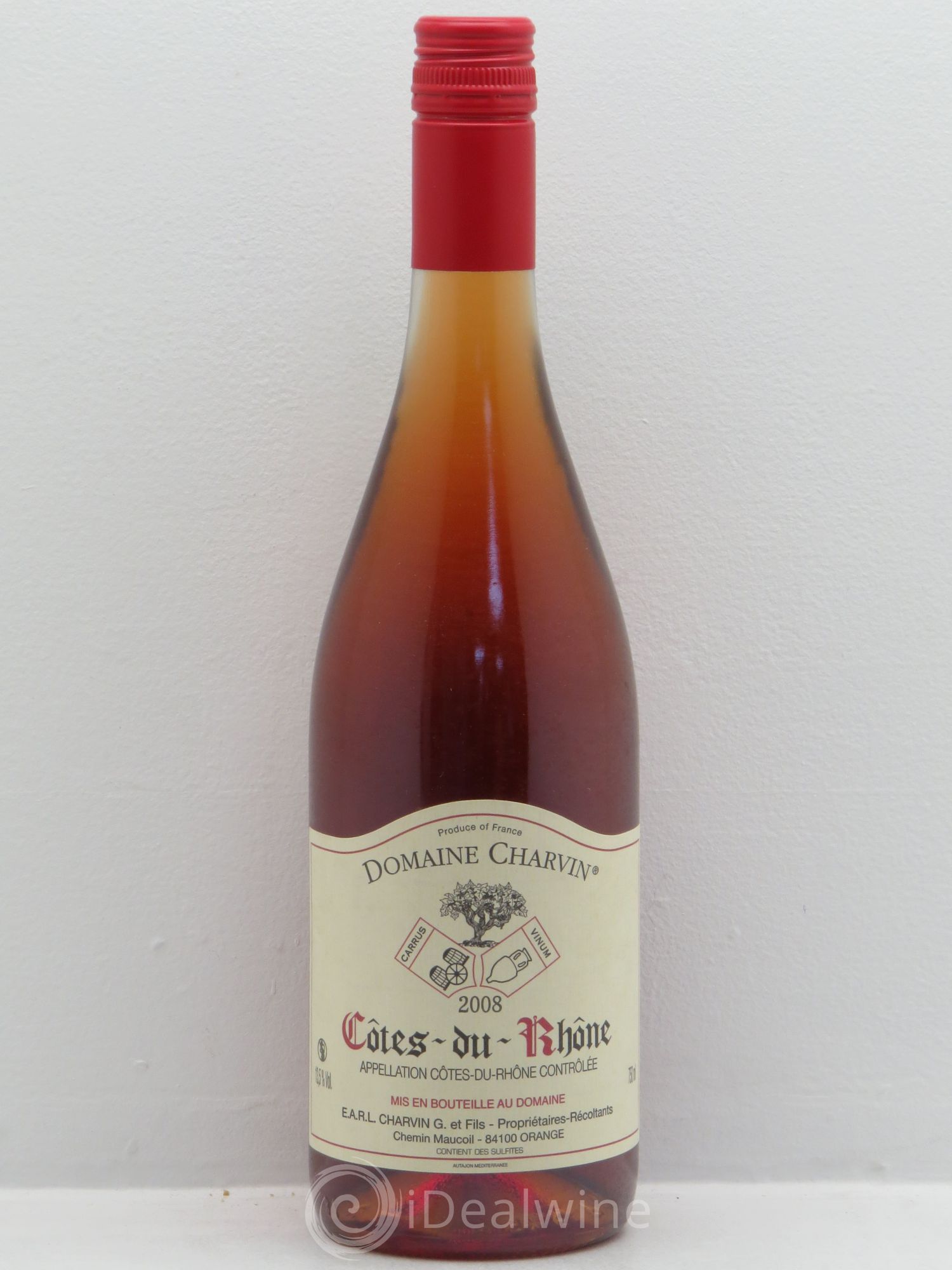 Côtes-du-Rhône Charvin (Domaine) (sans prix de réserve) 2008 - Lot de 1 bouteille - 0