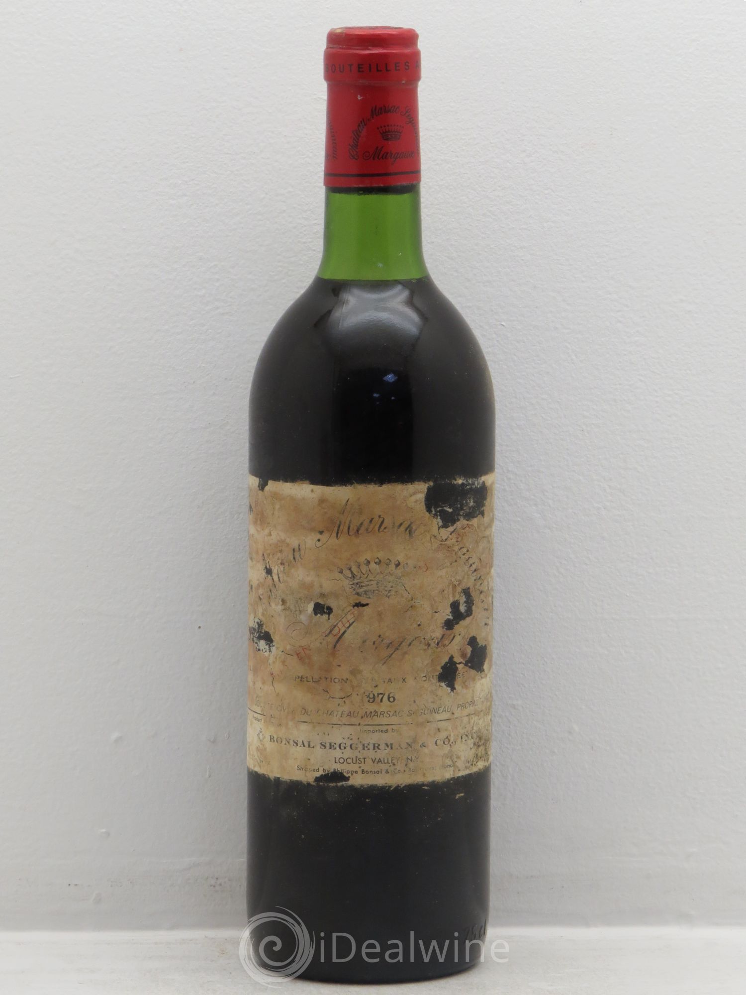 Château Marsac Séguineau Cru Bourgeois 1976 - Lot de 1 bouteille - 0