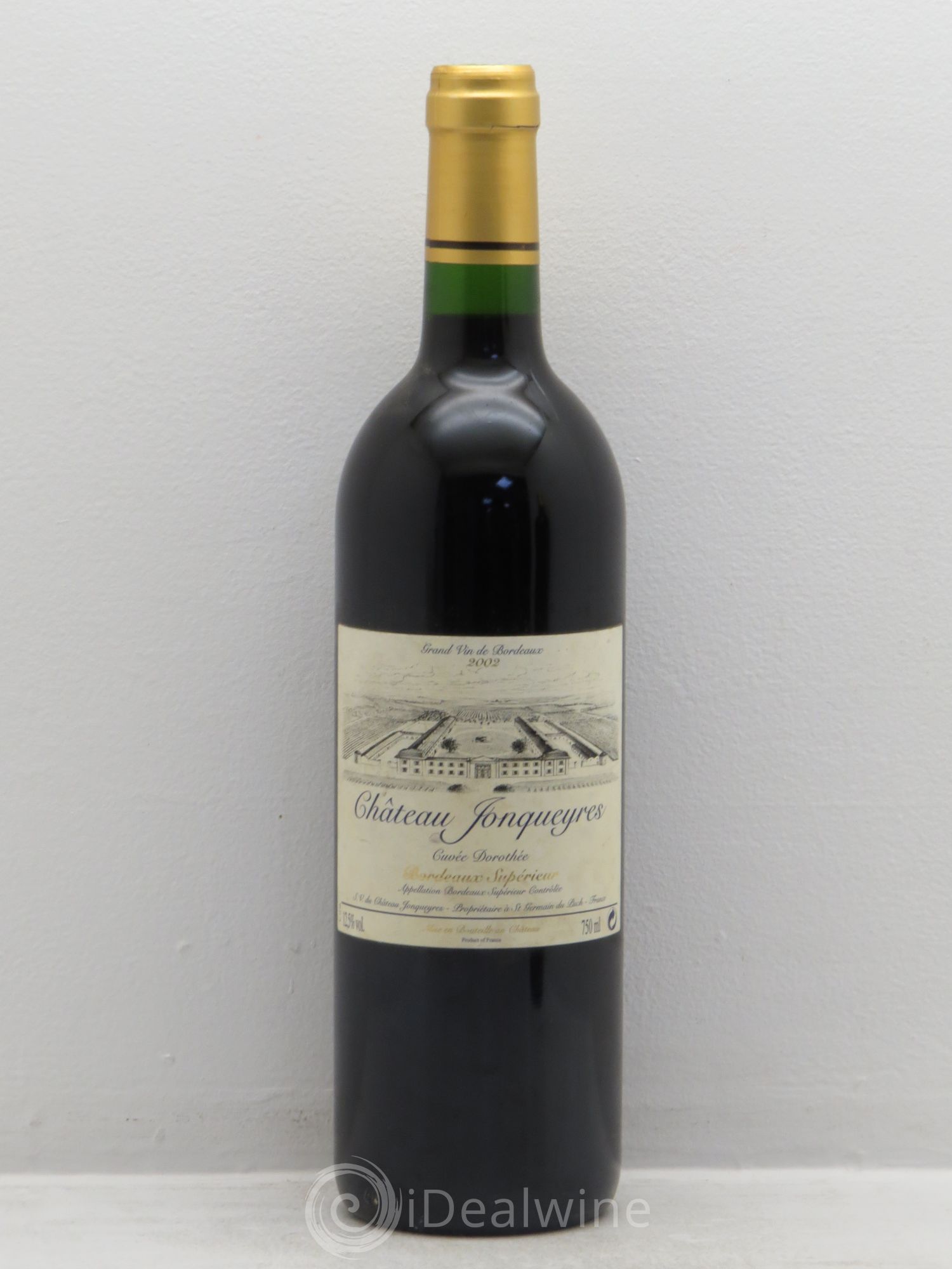 Château les Jonqueyres Cuvée Dorothée (sans prix de réserve) 2002 - Posten von 1 Flasche - 0