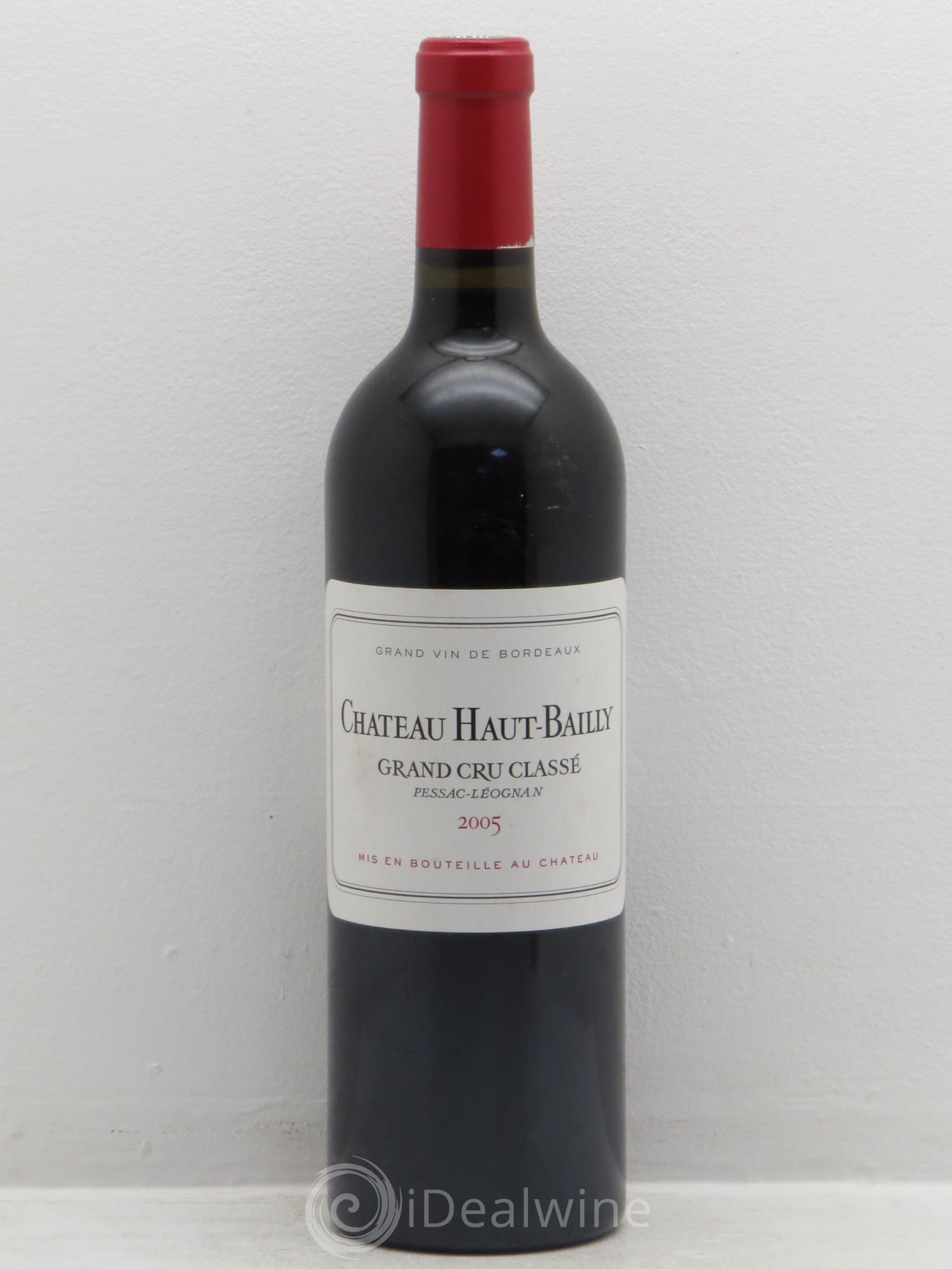 Château Haut-Bailly Cru Classé de Graves 2005 - Lot de 1 bouteille - 0