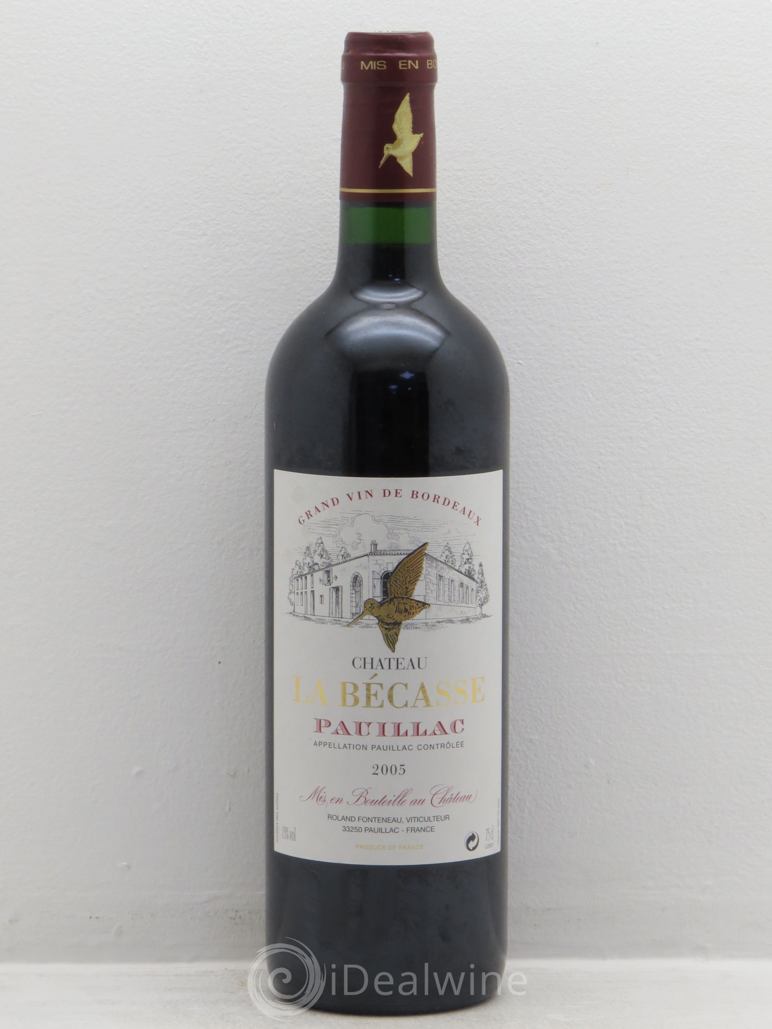 Château la Bécasse 2005 - Lot de 1 bouteille - 0