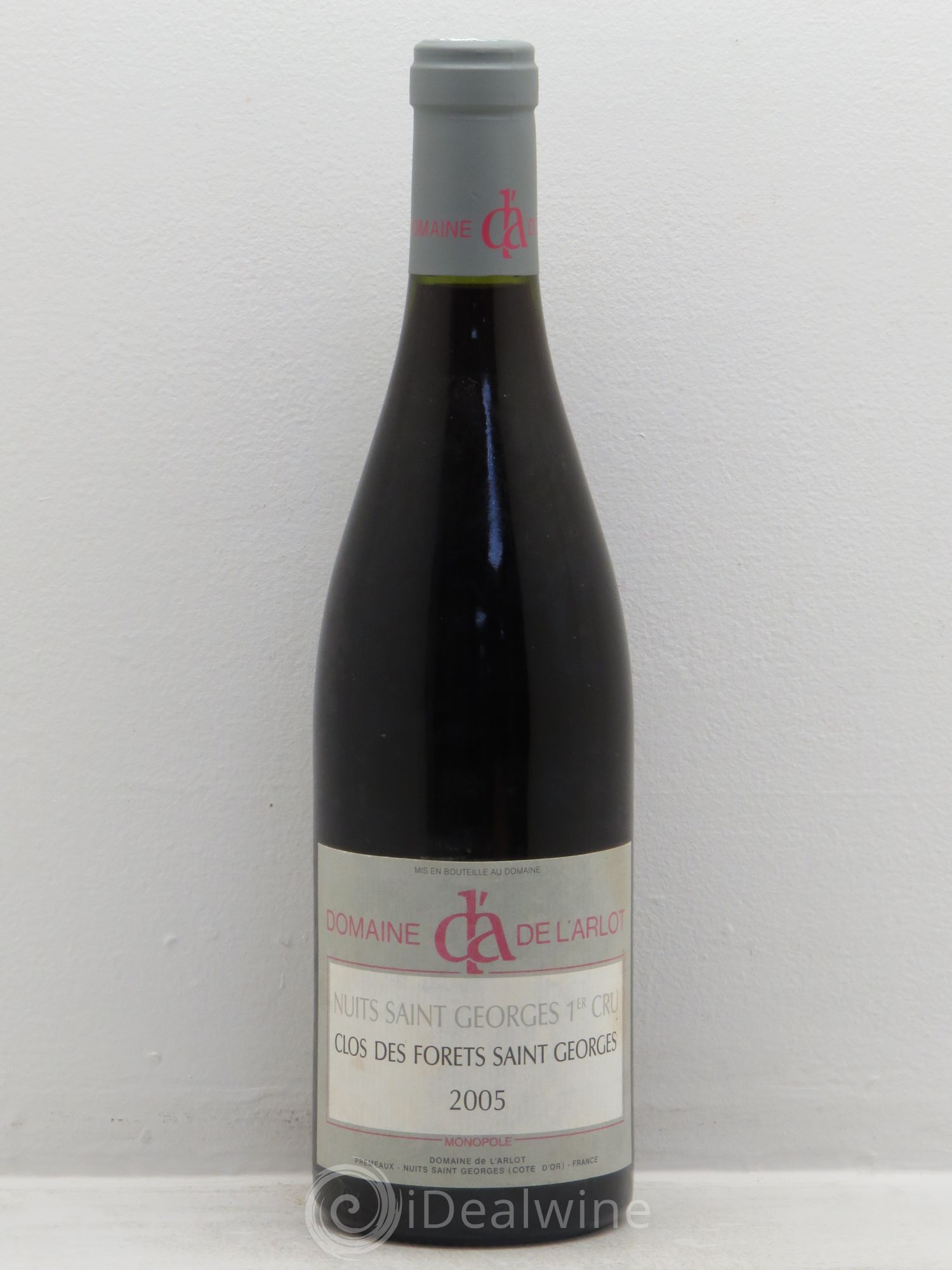 Nuits-Saint-Georges 1er Cru Clos des Forêts Saint-Georges Domaine de l'Arlot 2005 - Lot de 1 bouteille - 0