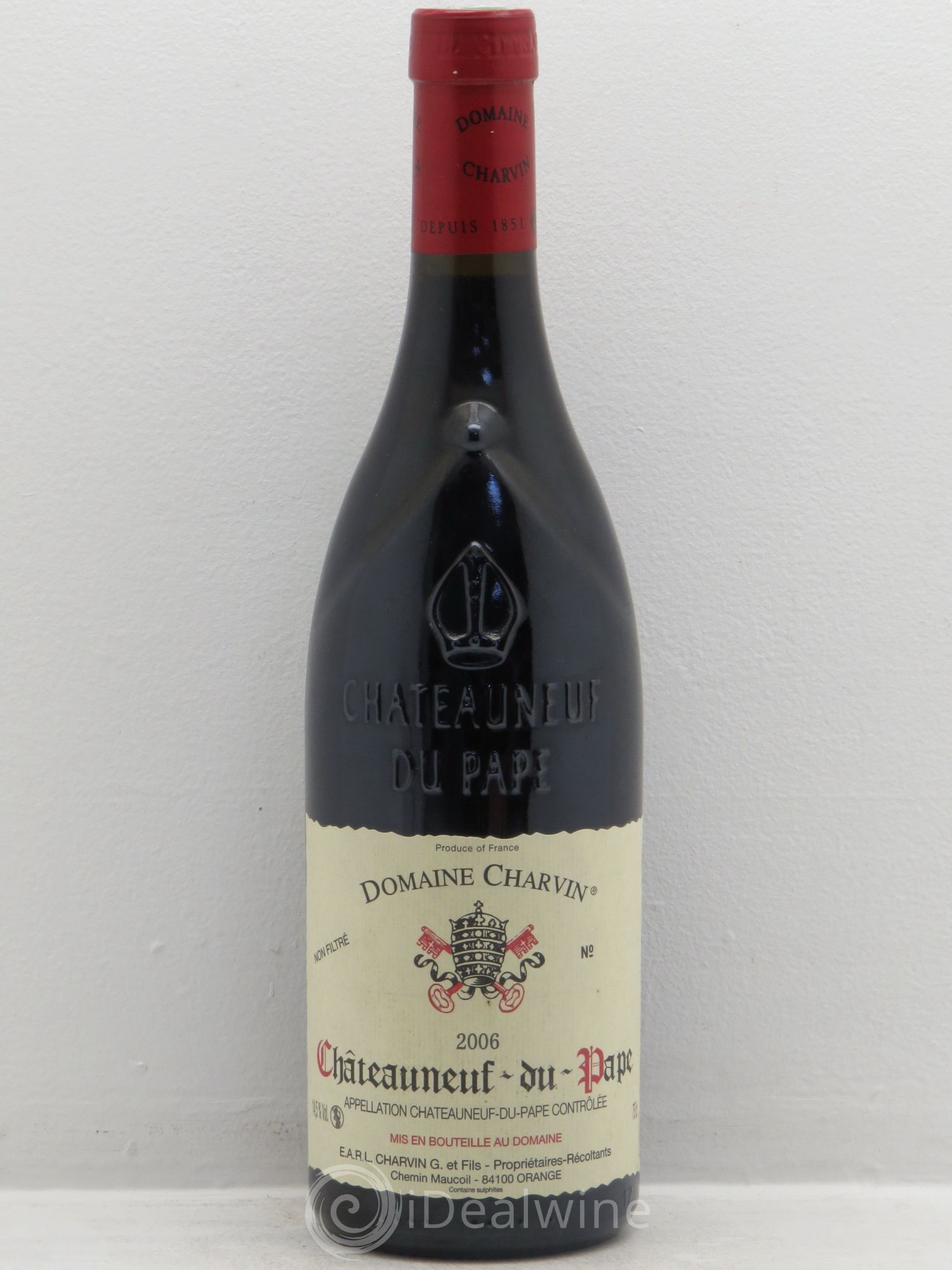 Châteauneuf-du-Pape Charvin (Domaine) 2006 - Lot de 1 bouteille - 0