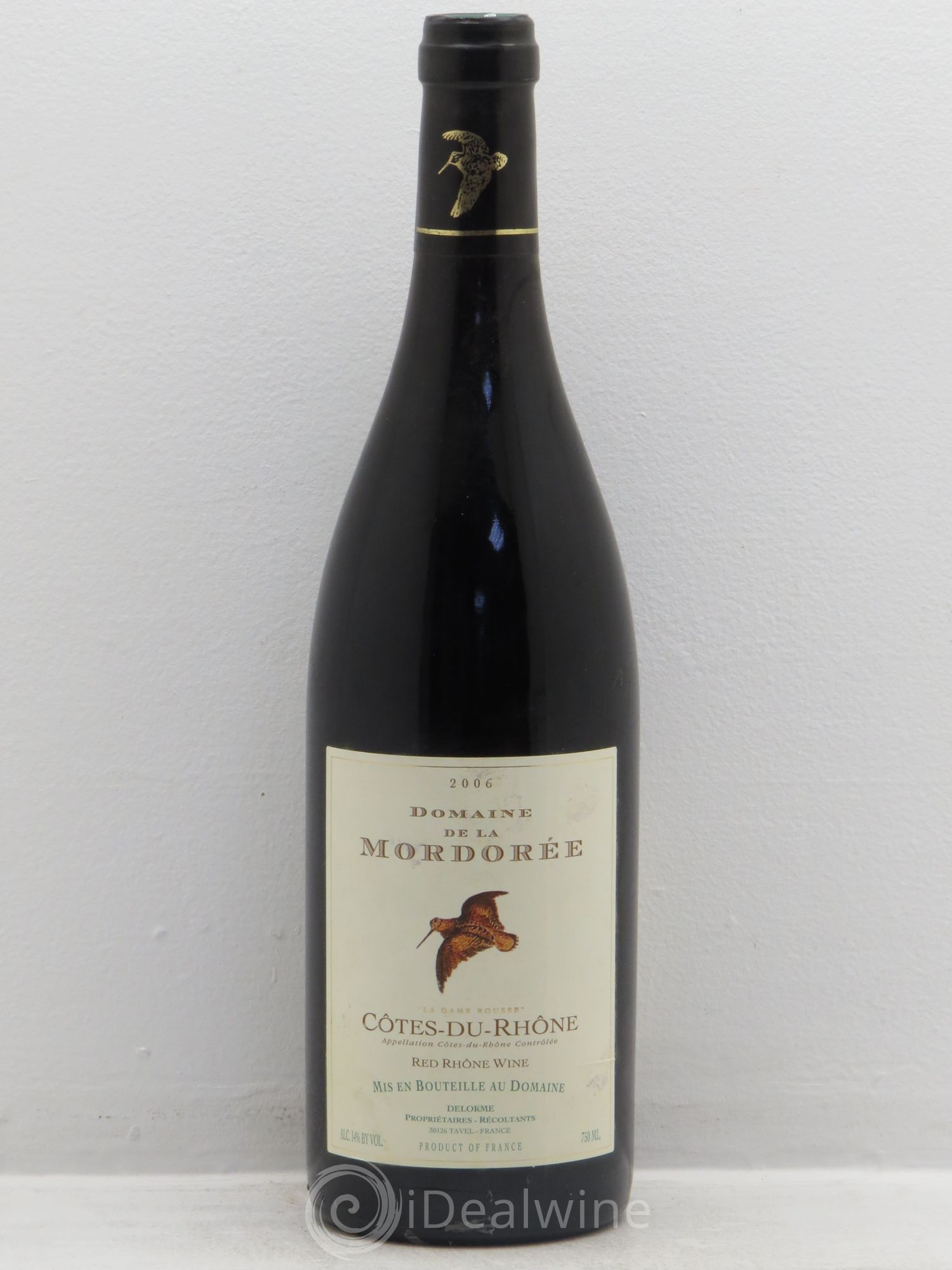 Lirac La Dame Rousse La Mordorée (Domaine de) (sans prix de réserve) 2006 - Lot de 1 bouteille - 0