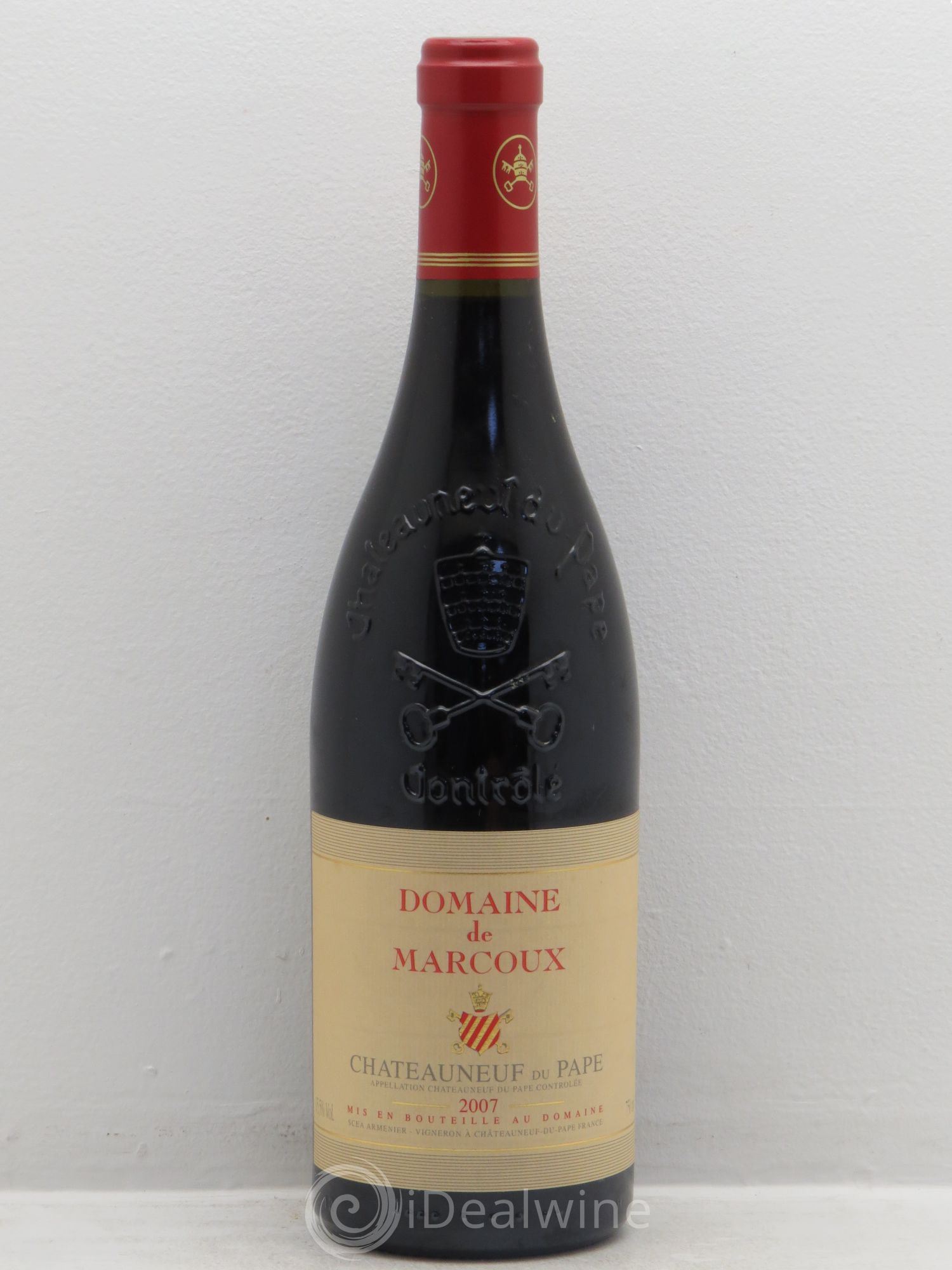 Châteauneuf-du-Pape Marcoux (Domaine de) 2007 - Lot de 1 bouteille - 0