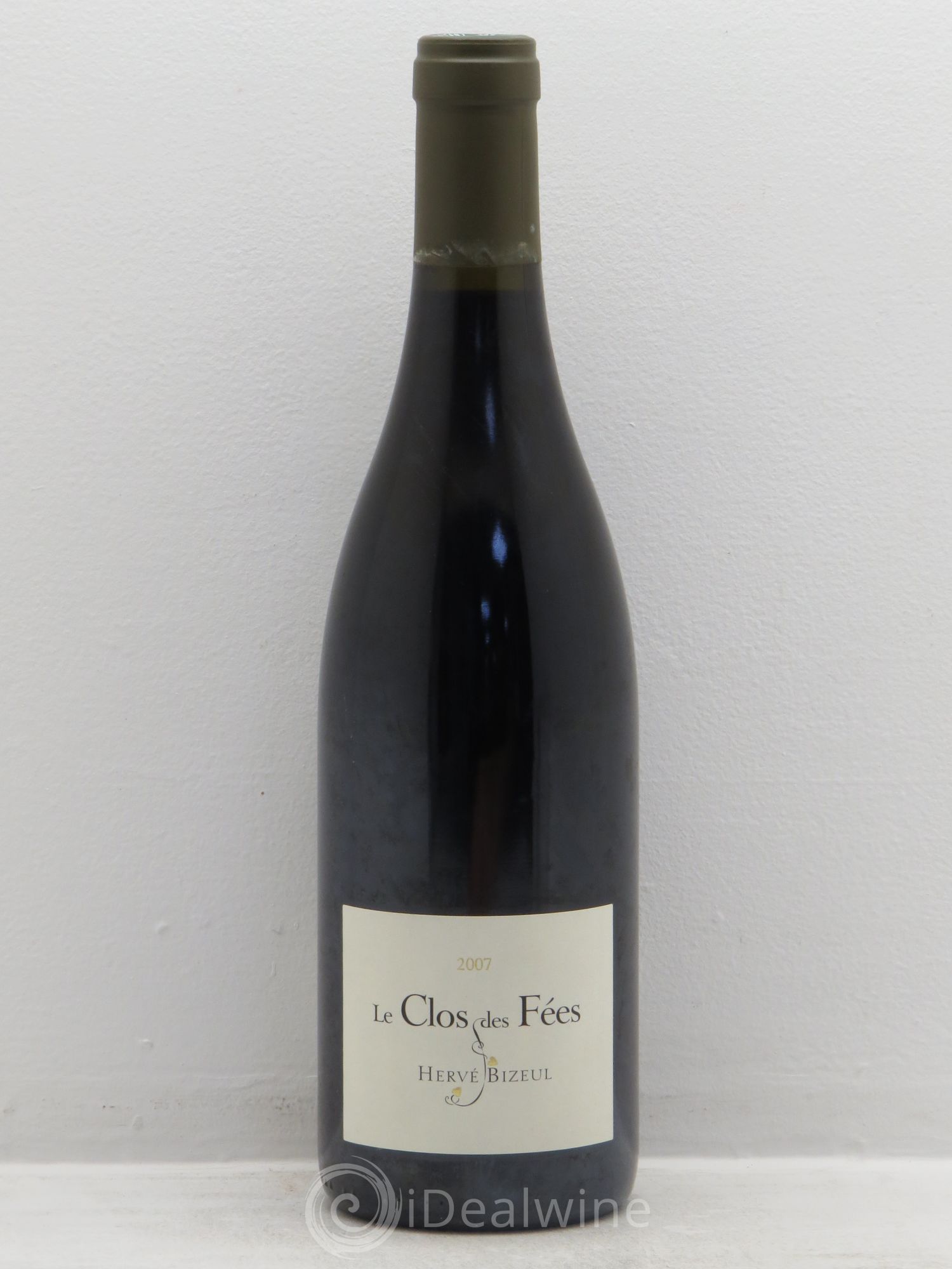 Côtes du Roussillon Villages Clos des Fées Hervé Bizeul 2007 - Posten von 1 Flasche - 0