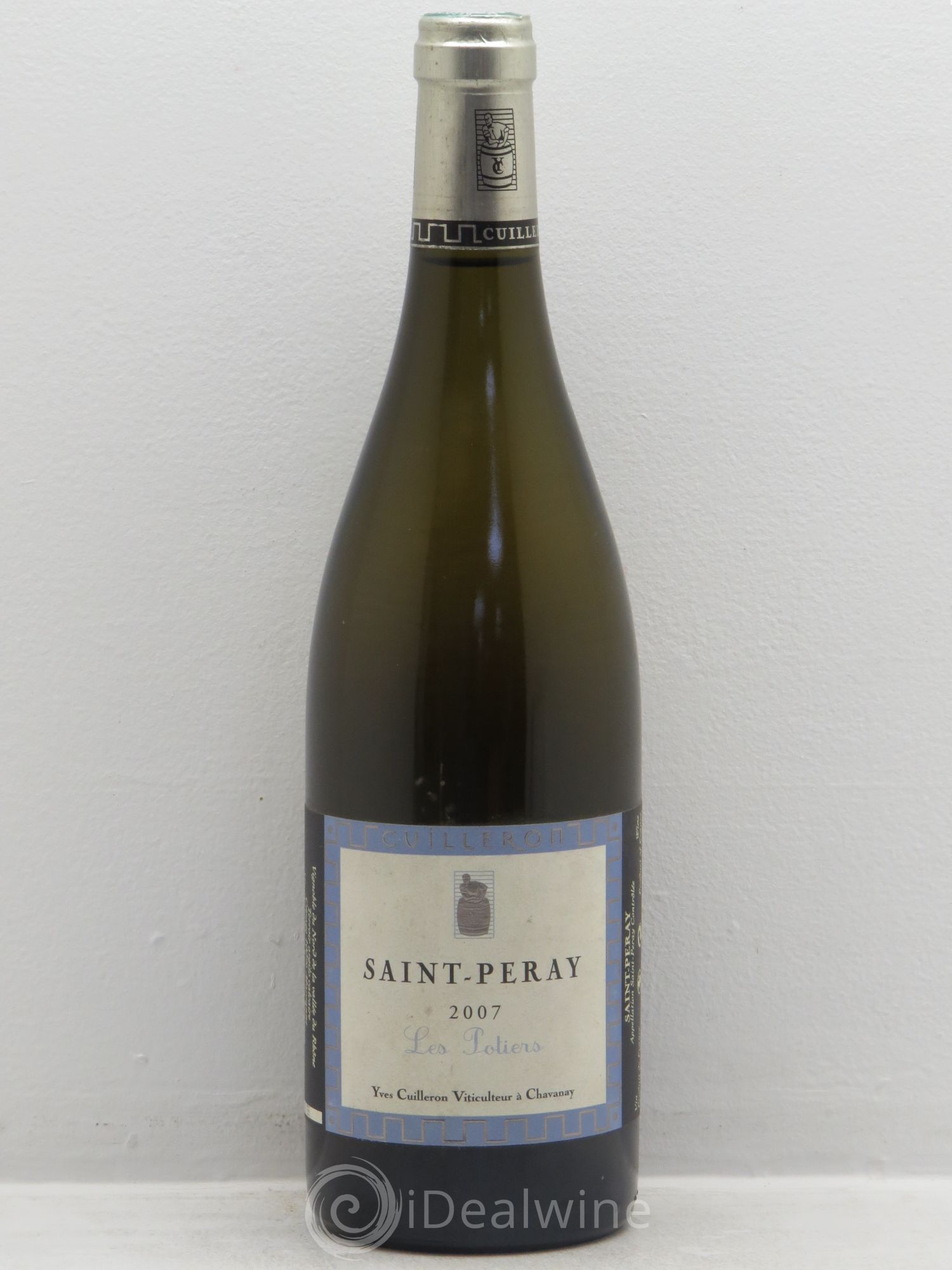 Rhône Saint Péray Les Potiers Yves Cuilleron (sans prix de réserve) 2007 - Posten von 1 Flasche - 0