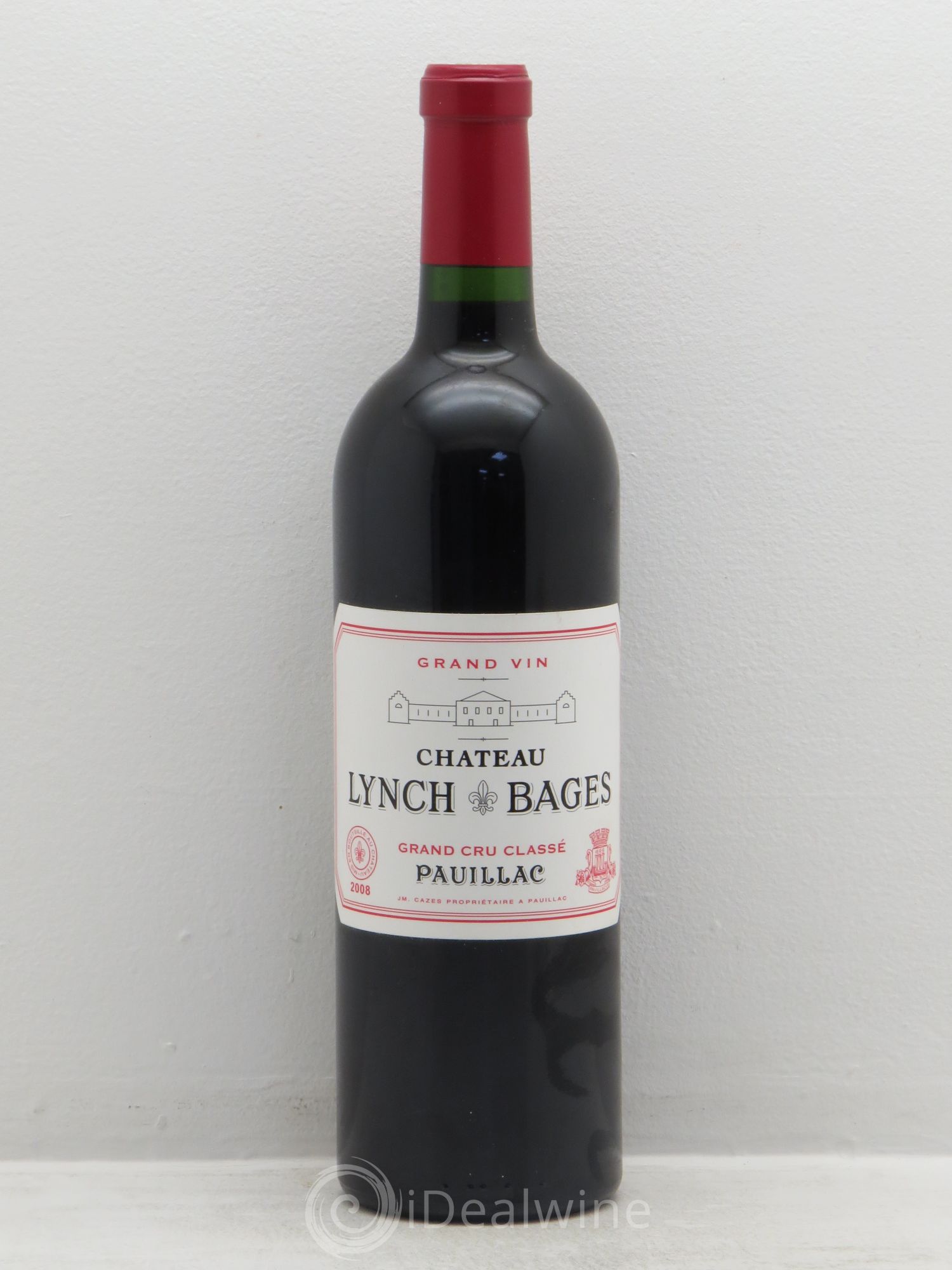 Château Lynch Bages 5ème Grand Cru Classé (sans prix de réserve) 2008 - Lot de 1 bouteille - 0