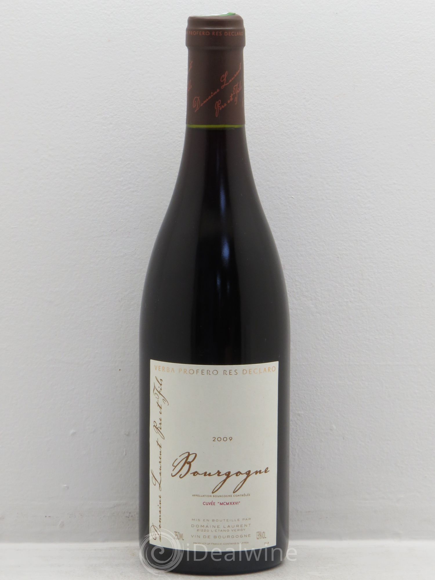 Bourgogne Cuvée MCMXXVI Domaine Laurent Père (sans prix de réserve) 2009 - Posten von 1 Flasche - 0