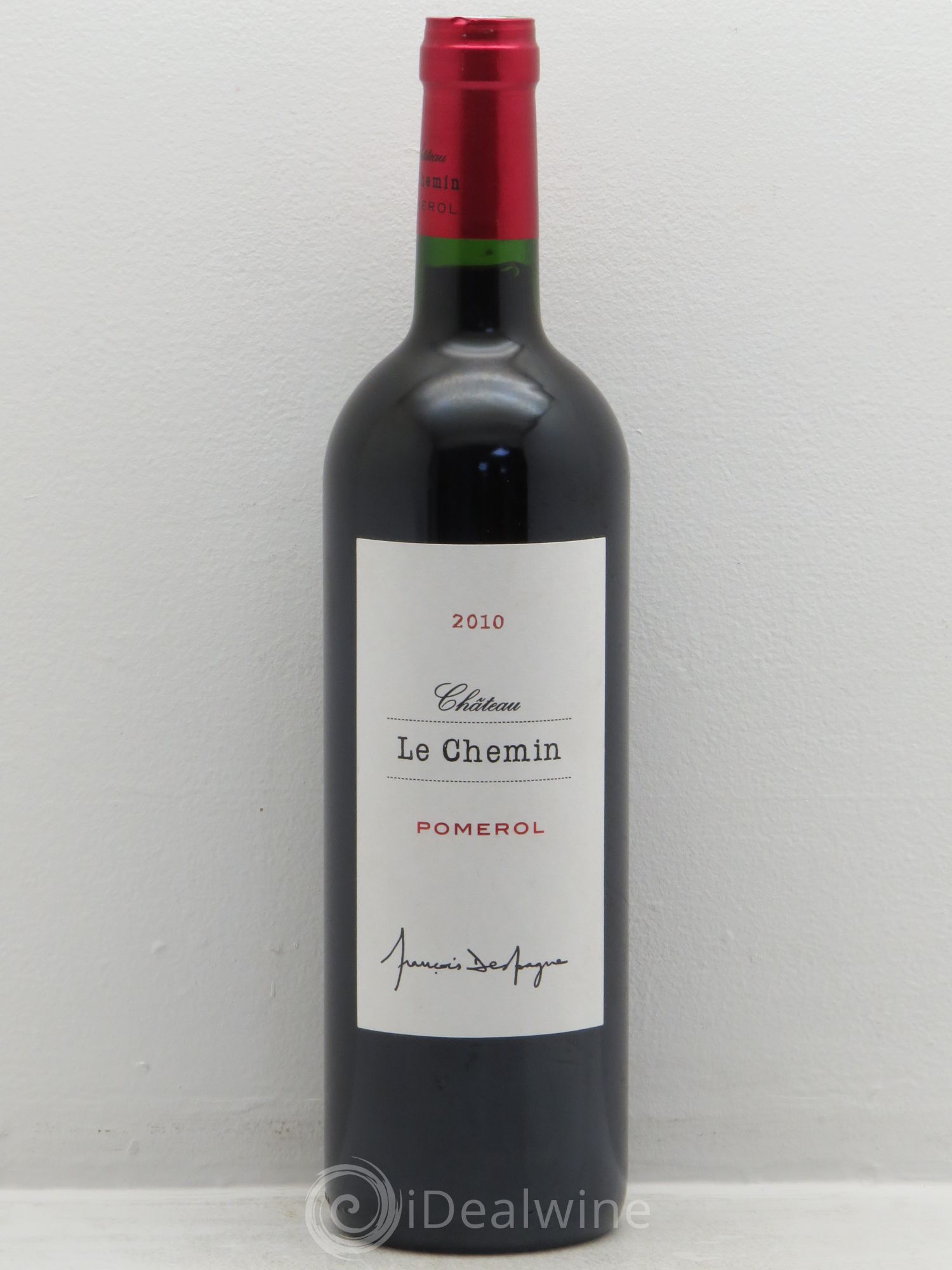 Pomerol Château Le Chemin 2010 - Lot de 1 bouteille - 0