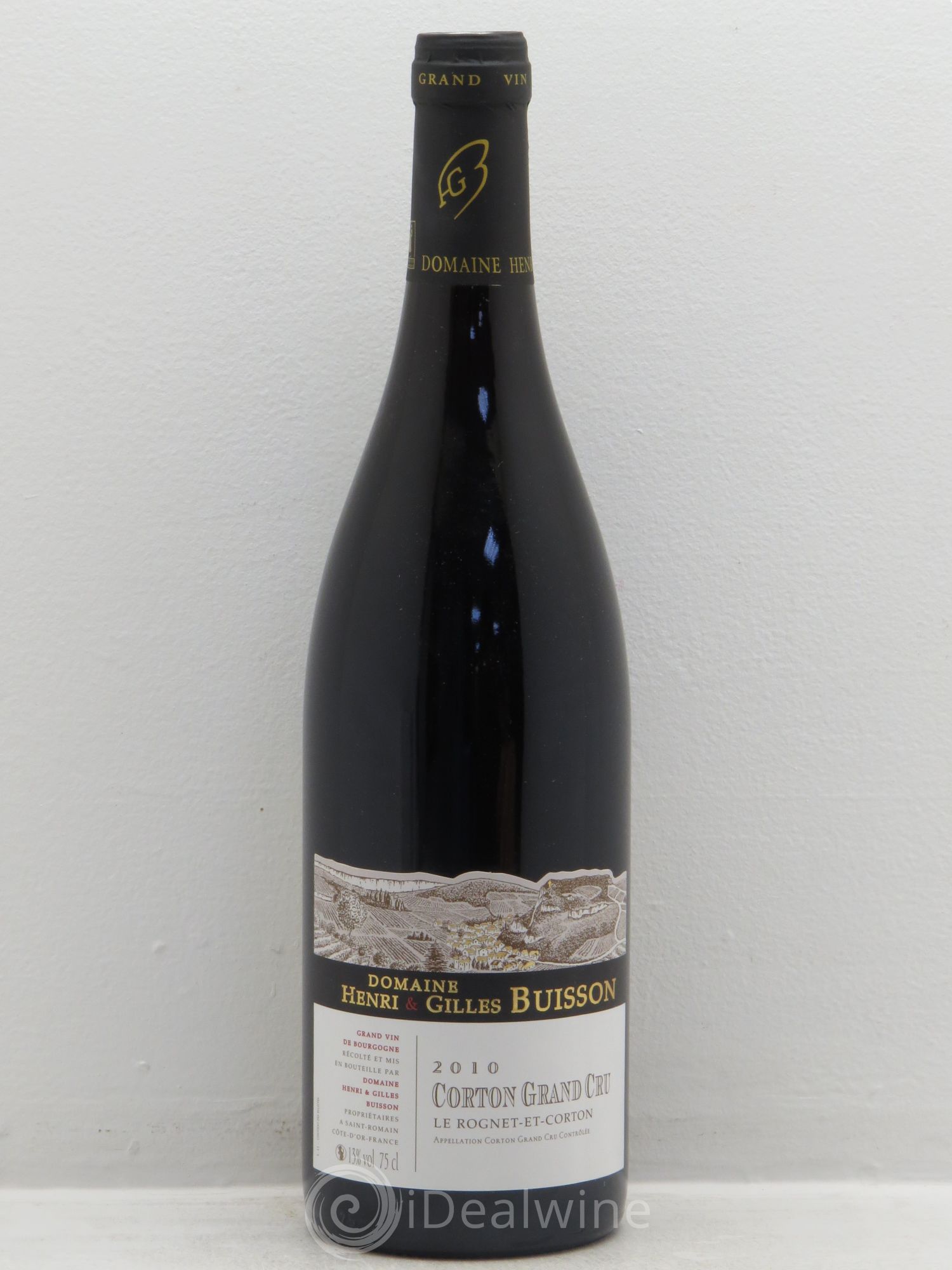 Corton Grand Cru Le Rognet-et-Corton Henri et Gilles Buisson (Domaine) 2010 - Lot de 1 bouteille - 0