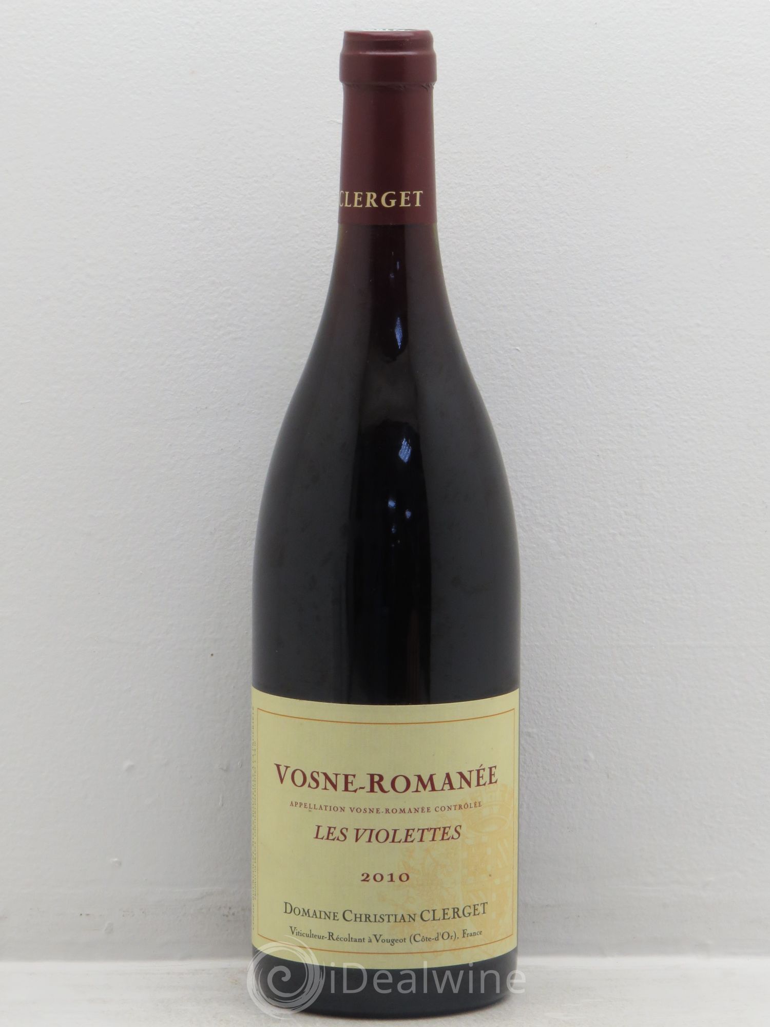 Vosne-Romanée Les Violettes Christian Clerget 2010 - Lot de 1 bouteille - 0