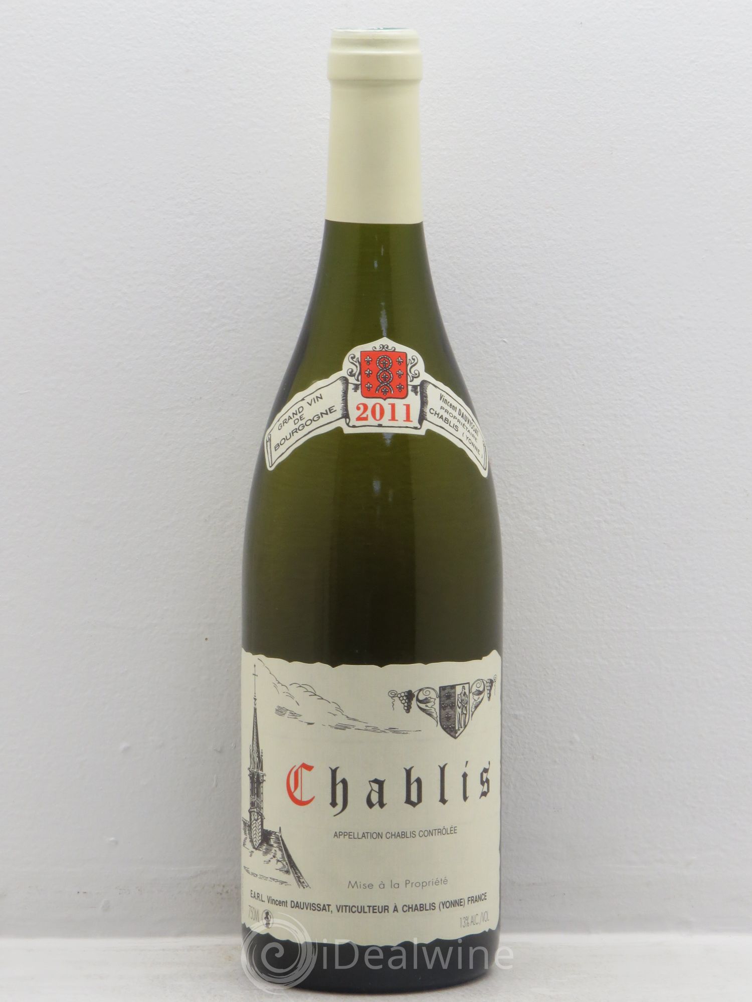 Chablis Vincent Dauvissat (Domaine) 2011 - Lot de 1 bouteille - 0