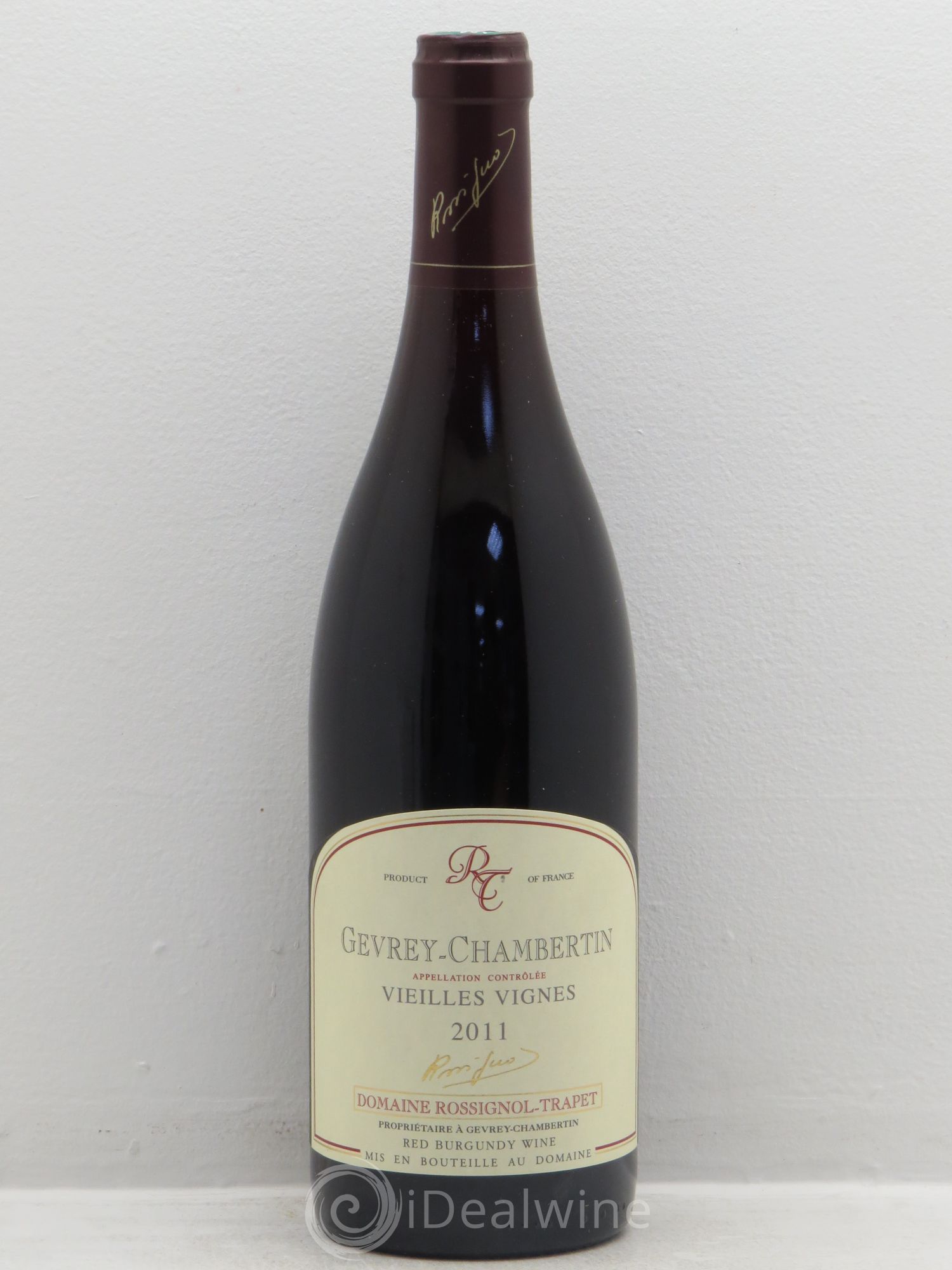 Gevrey-Chambertin Vieilles vignes Rossignol-Trapet (Domaine) (sans prix de réserve) 2011 - Lot de 1 bouteille - 0