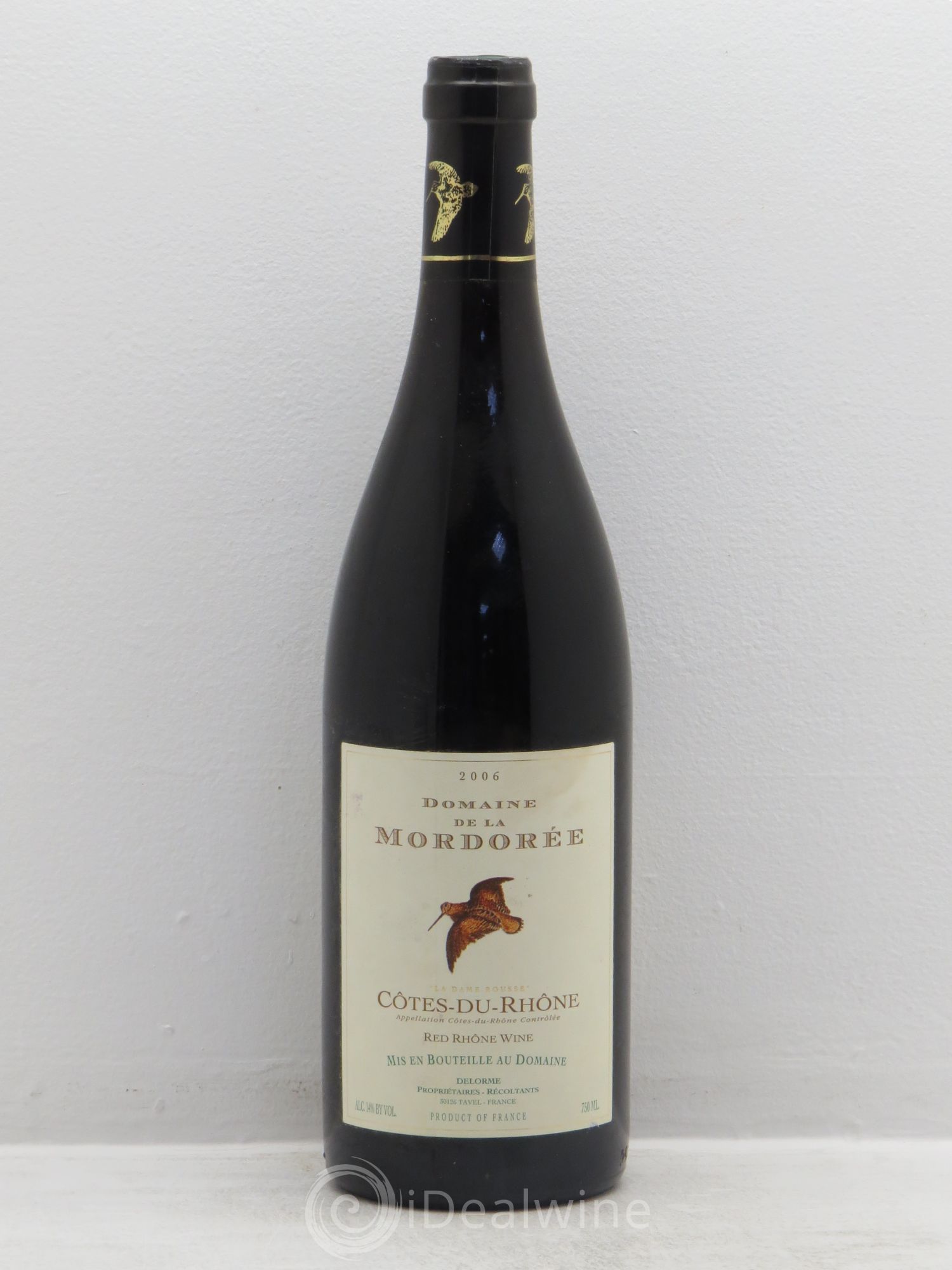 Lirac La Dame Rousse La Mordorée (Domaine de) (sans prix de réserve) 2006 - Lot de 1 bouteille - 0