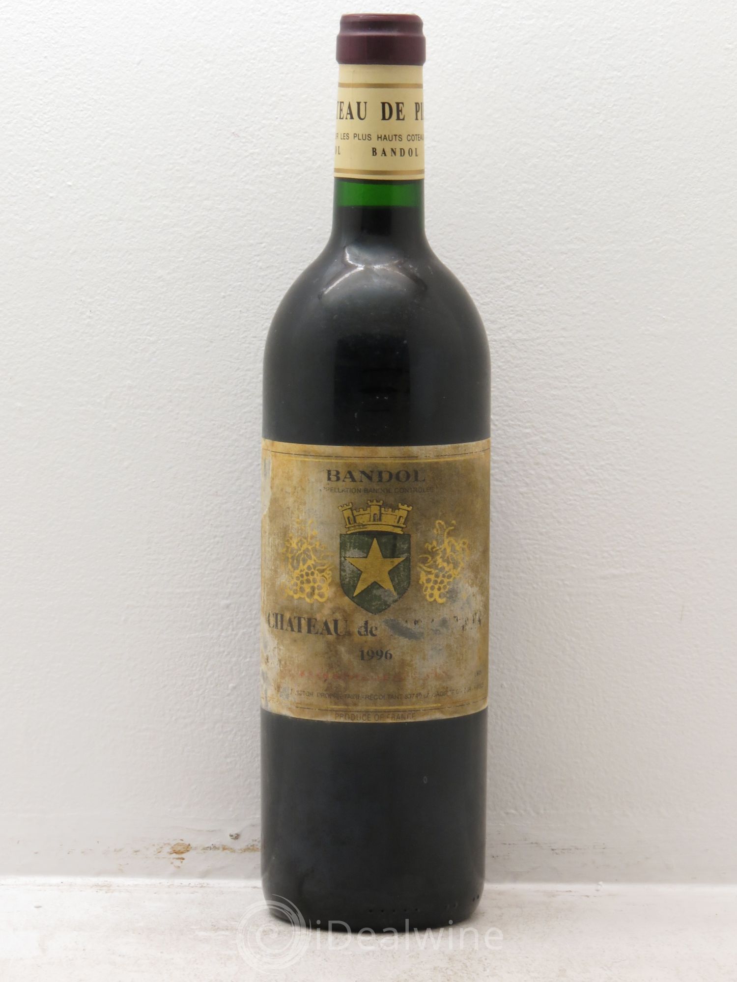 Bandol Château de Pibarnon Comte de Saint-Victor 1996 - Lot de 1 bouteille - 0