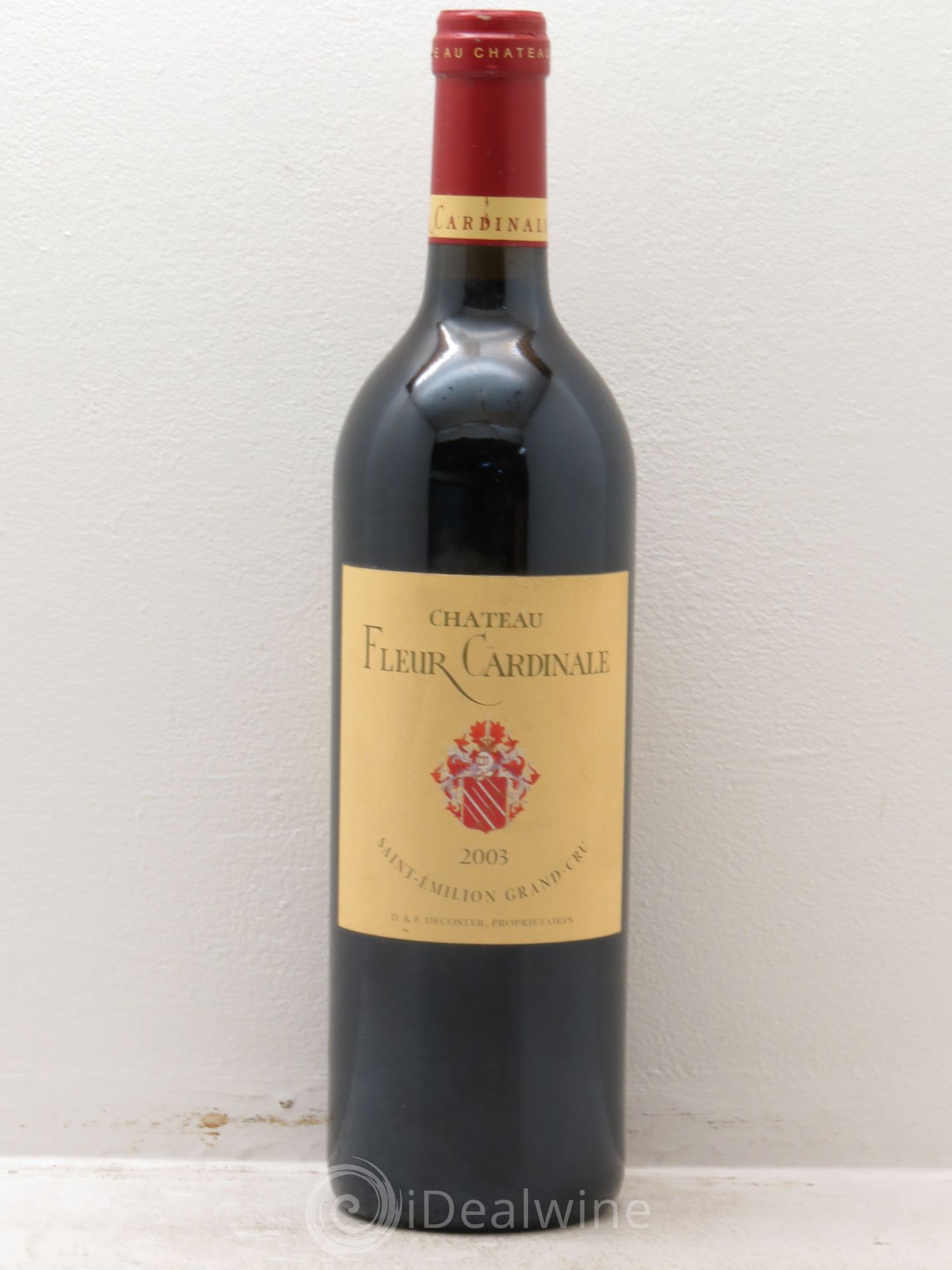 Château Fleur Cardinale Grand Cru Classé 2003 - Lot de 1 bouteille - 0