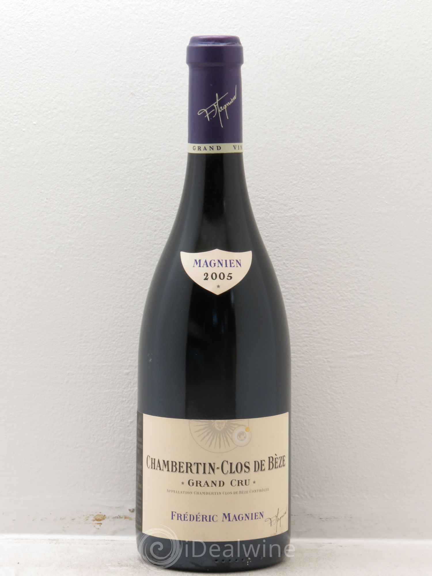 Chambertin Clos de Bèze Grand Cru Frédéric Magnien 2005 - Lot de 1 bouteille - 0