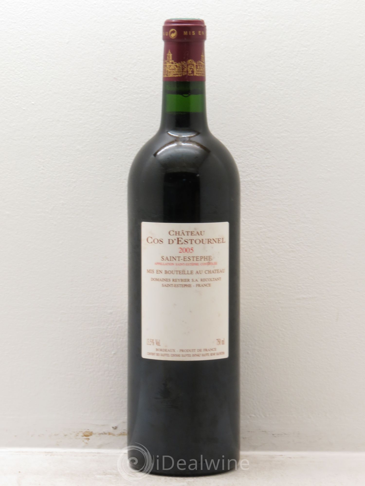 Cos d'Estournel 2ème Grand Cru Classé 2005 - Lot de 1 bouteille - 1