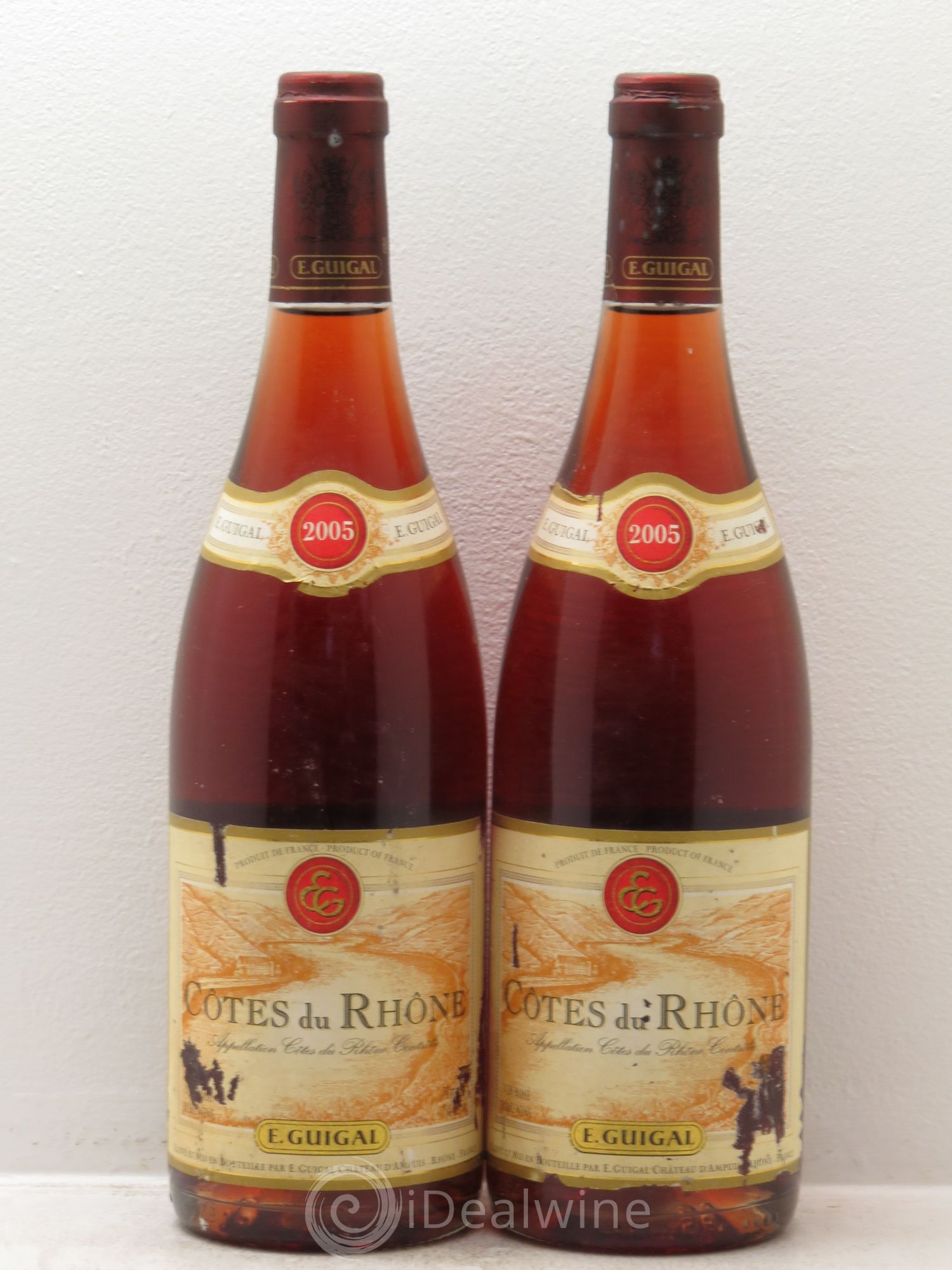 Côtes-du-Rhône Guigal 2005 - Posten von 2 Flaschen - 0