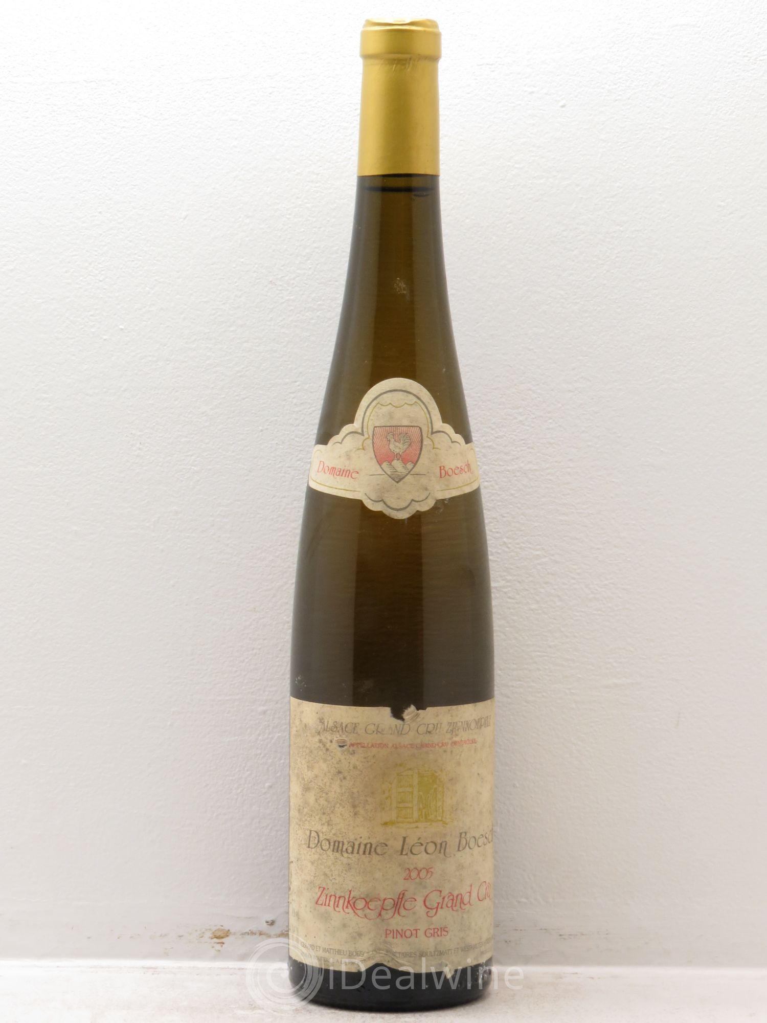Pinot Gris (Tokay) Grand Cru Léon Boesch Zinnkoepflé 2005 - Posten von 1 Flasche - 0