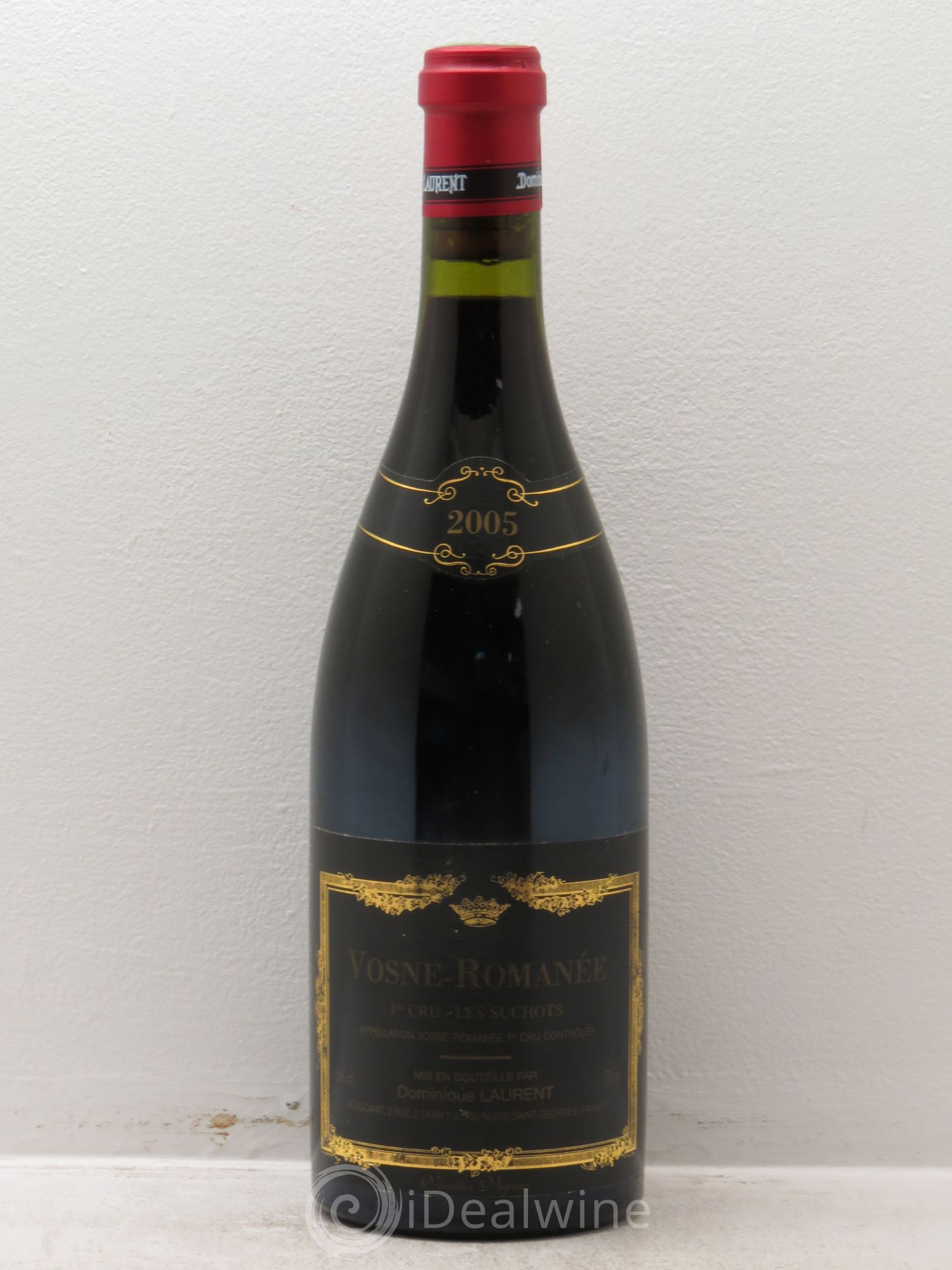 Vosne-Romanée 1er Cru Les Suchots Vieilles Vignes Dominique Laurent 2005 - Lot de 1 bouteille - 0