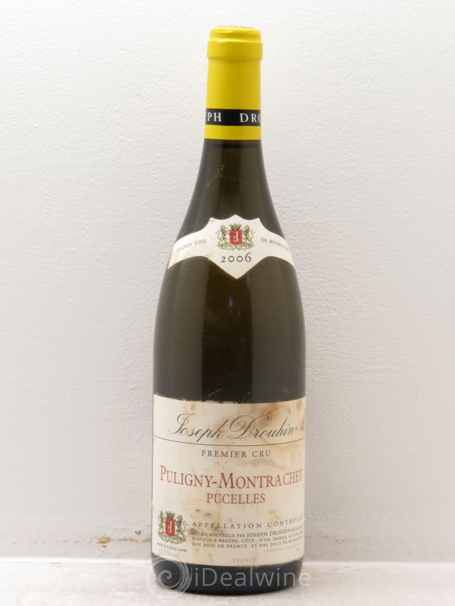 Puligny-Montrachet 1er Cru Les Pucelles Joseph Drouhin 2006 - Lot de 1 bouteille - 0