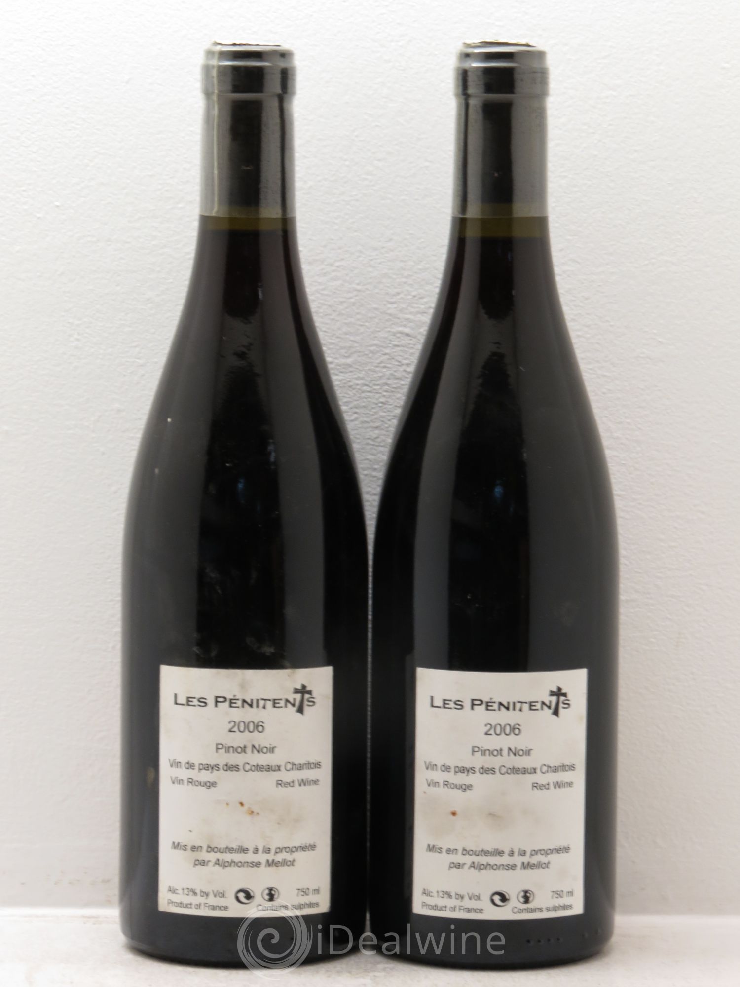 Divers Coteaux Charitois Alphonse Mellot Les Pénitents 2006 - Posten von 2 Flaschen - 1